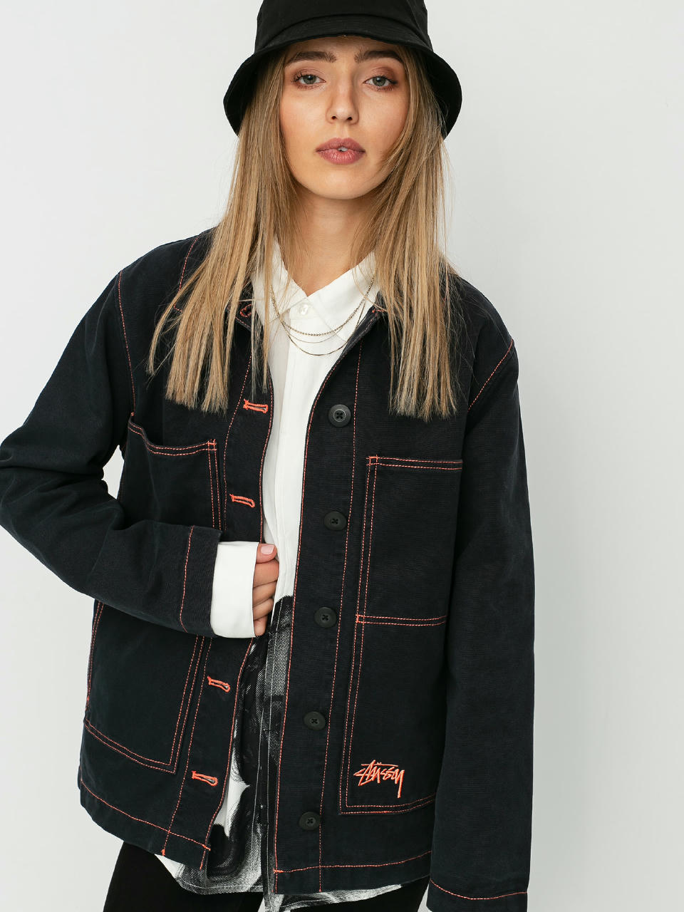 Kurtka Stussy Solid Chore Wmn (black)