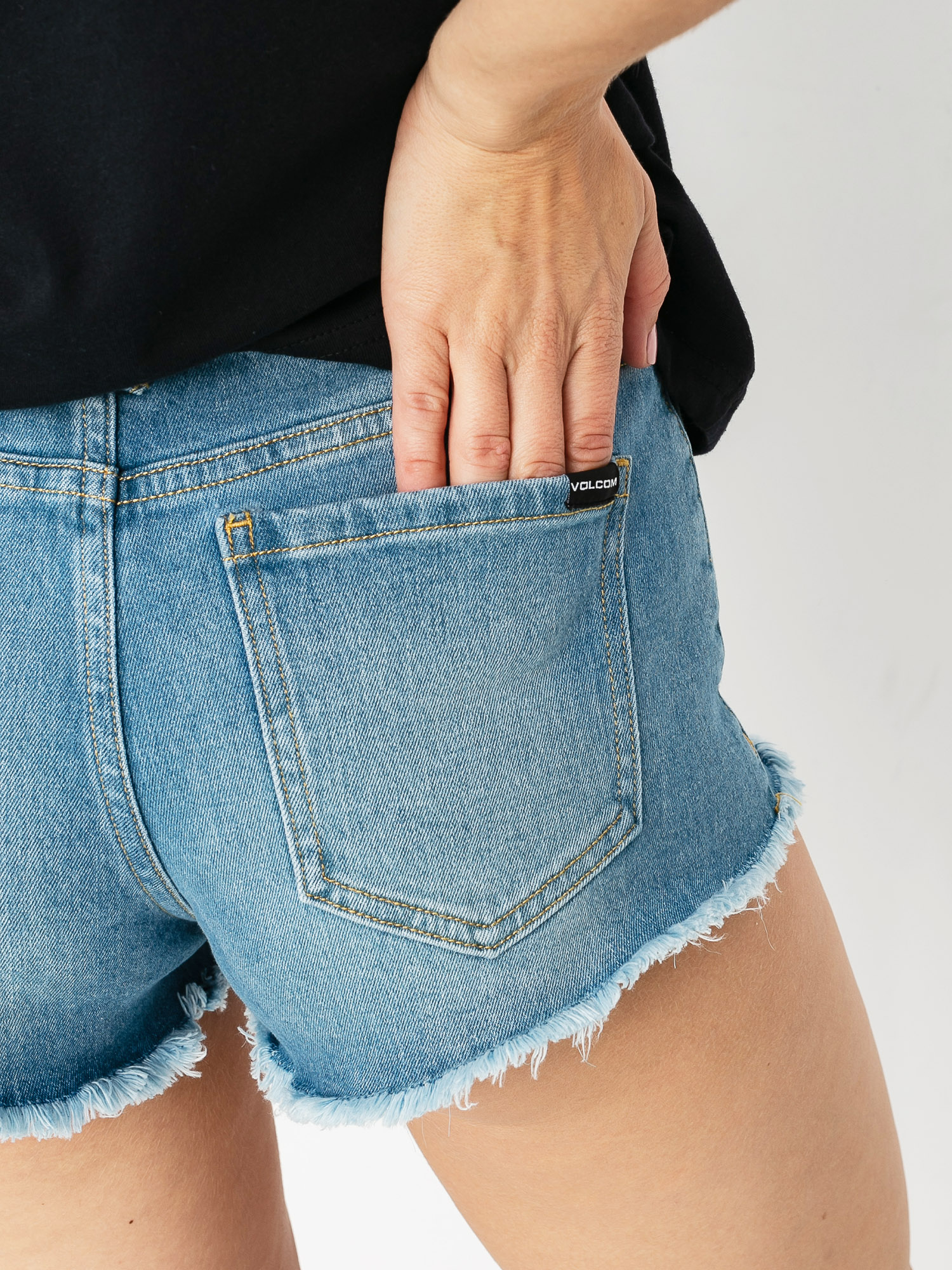 Szorty Volcom Stoney Stretch Wmn (blue relic)