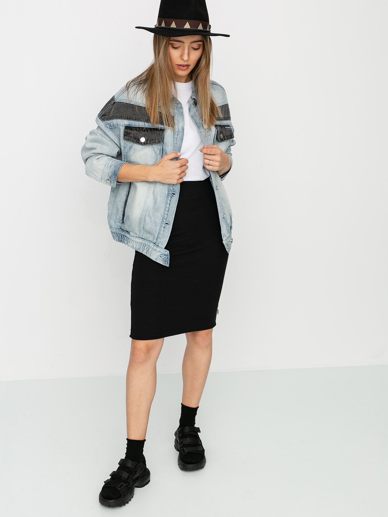 Kurtka Volcom Sumtime Wmn (light blue)