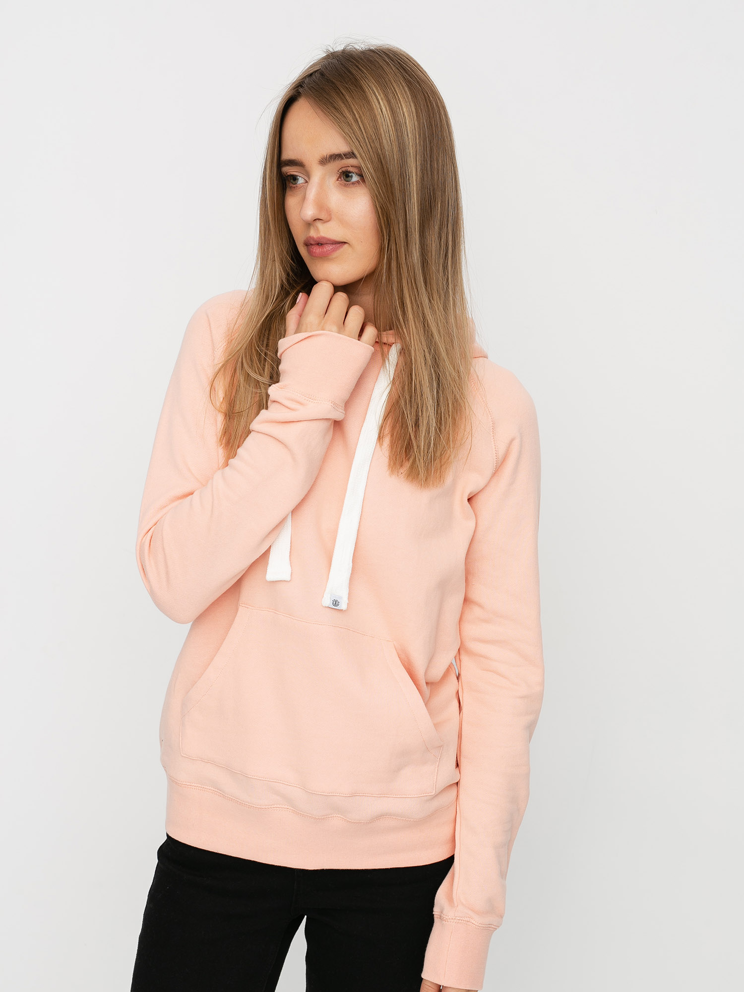 Bluza z kapturem Element Lette HD Wmn (coral pink)