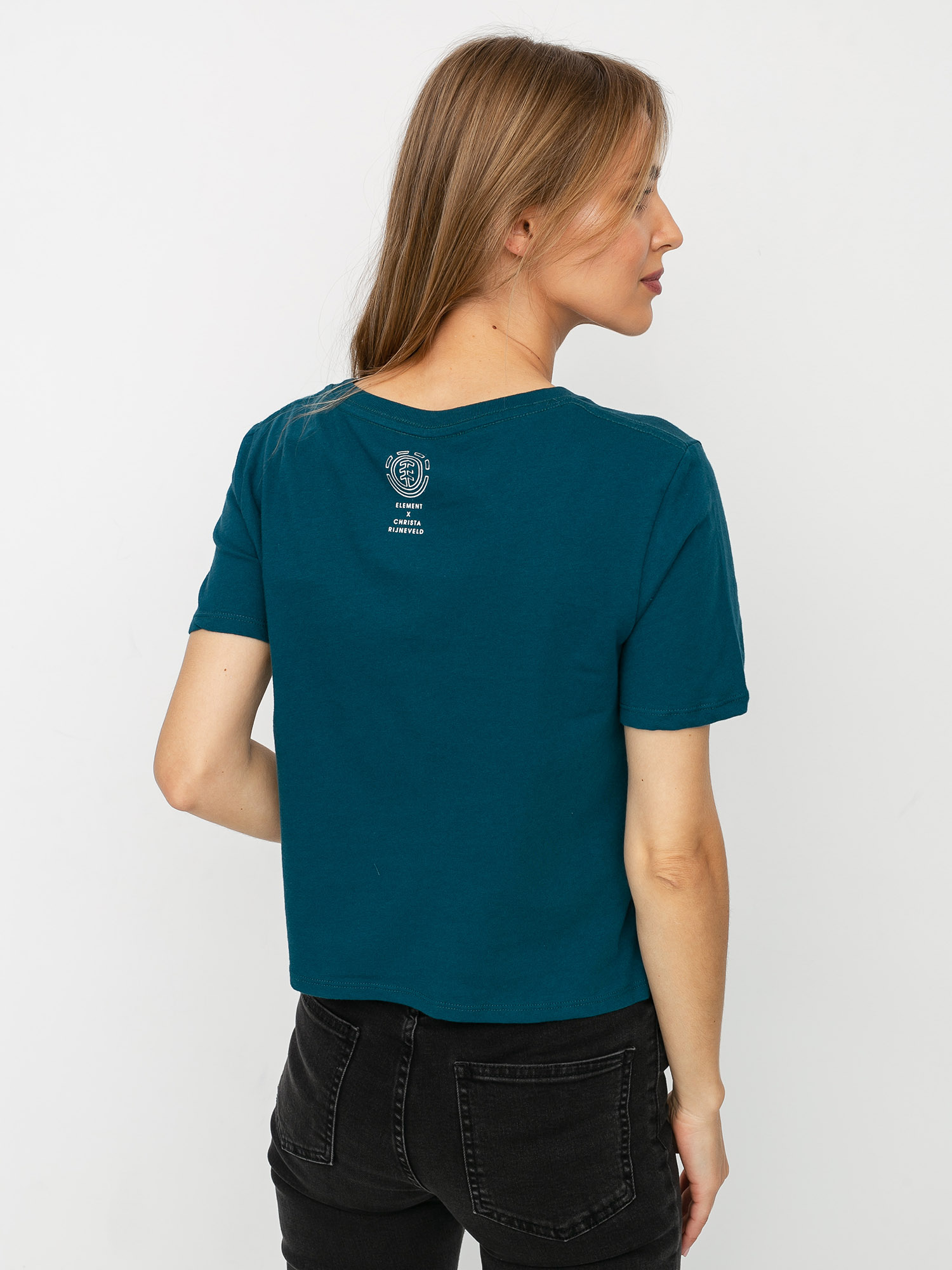 T-shirt Element Christa Crop Wmn (legion blue)