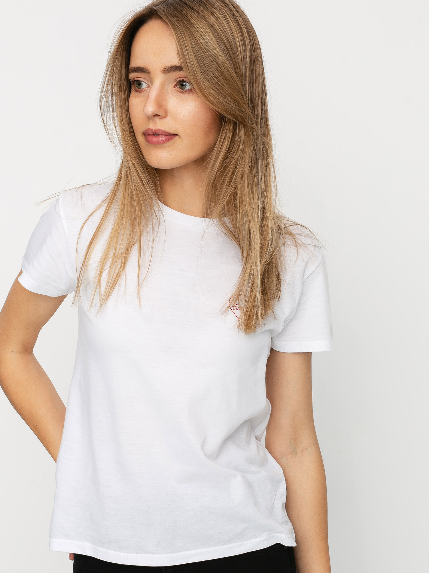 T-shirt Carhartt WIP Tilda Heart Wmn (white/etna red)