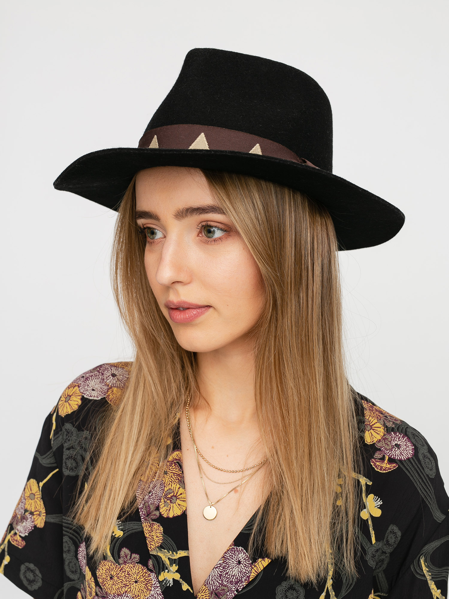 Kapelusz Brixton Venice Fedora Wmn (black)