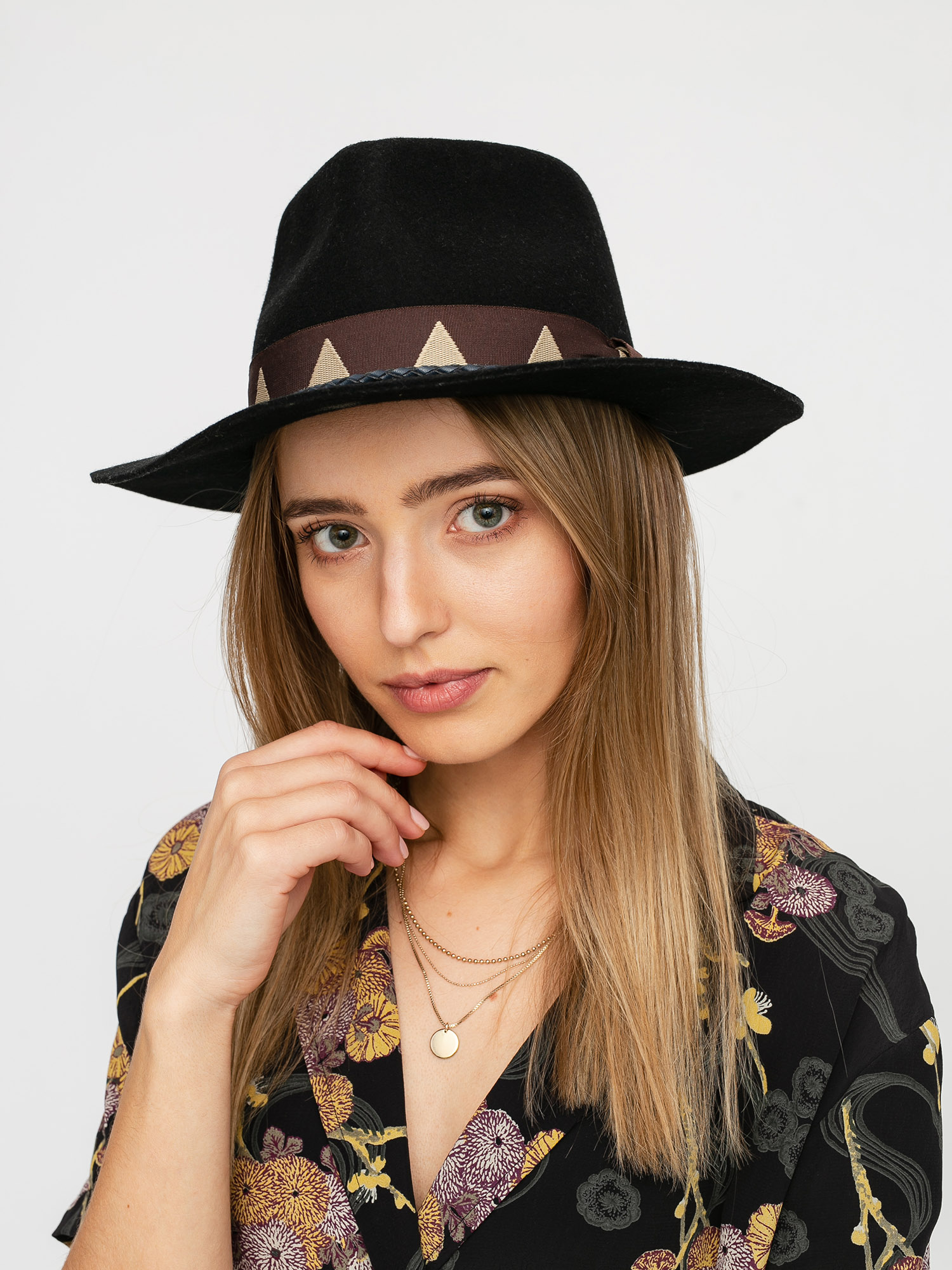 Kapelusz Brixton Venice Fedora Wmn (black)