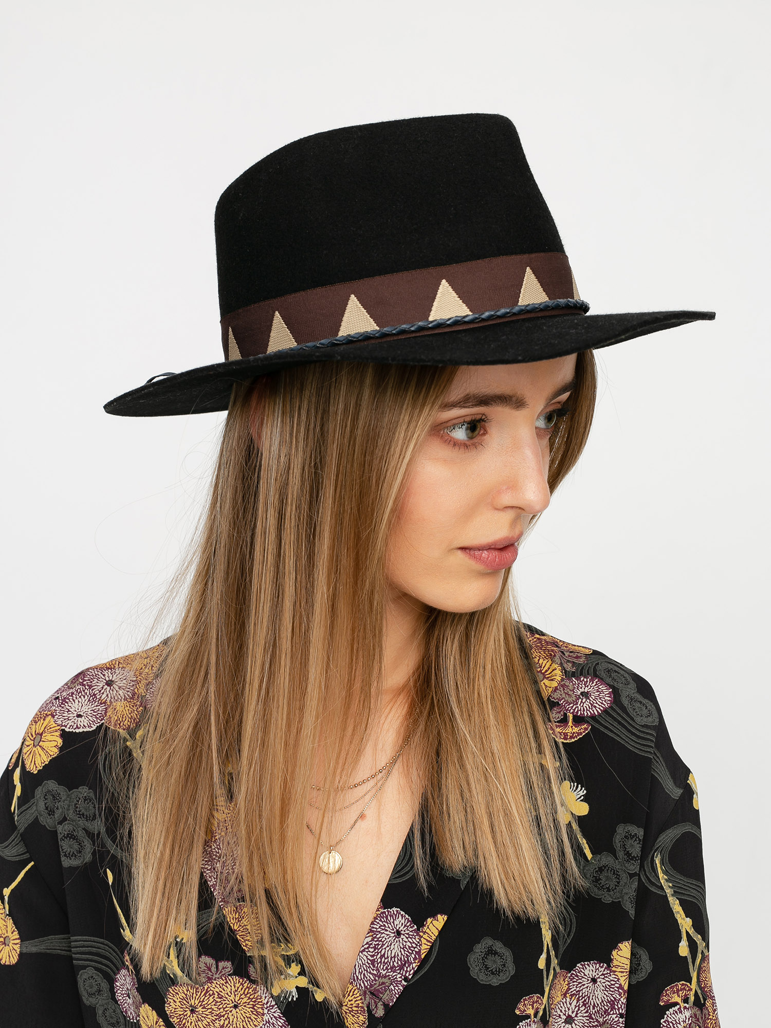 Kapelusz Brixton Venice Fedora Wmn (black)