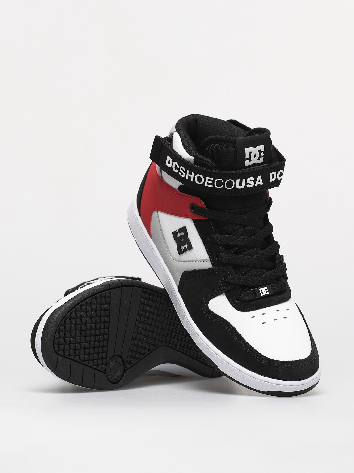 Buty DC Pensford (black/grey/red)