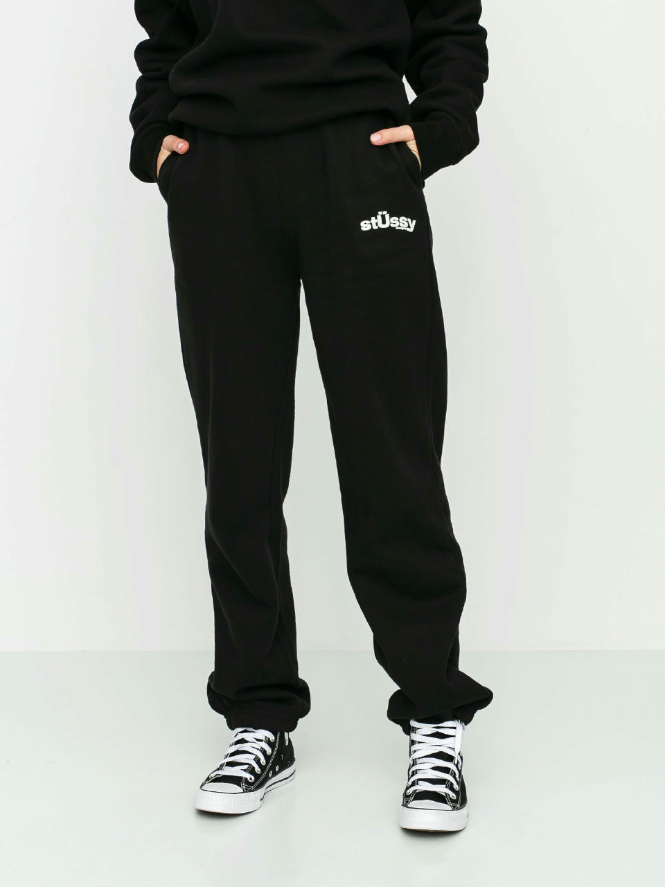 Spodnie Stussy Big U Wmn (black)