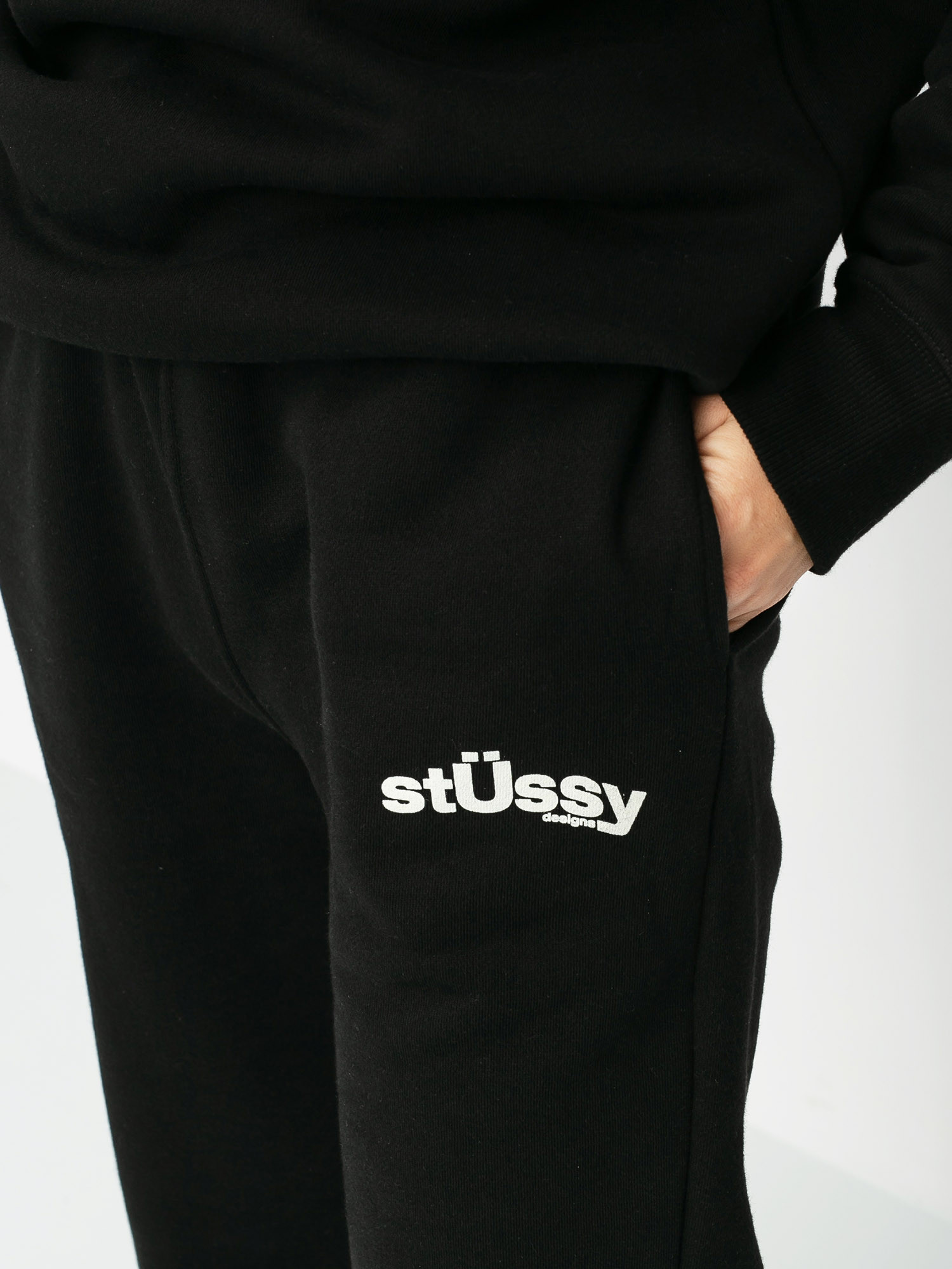 Spodnie Stussy Big U Wmn (black)