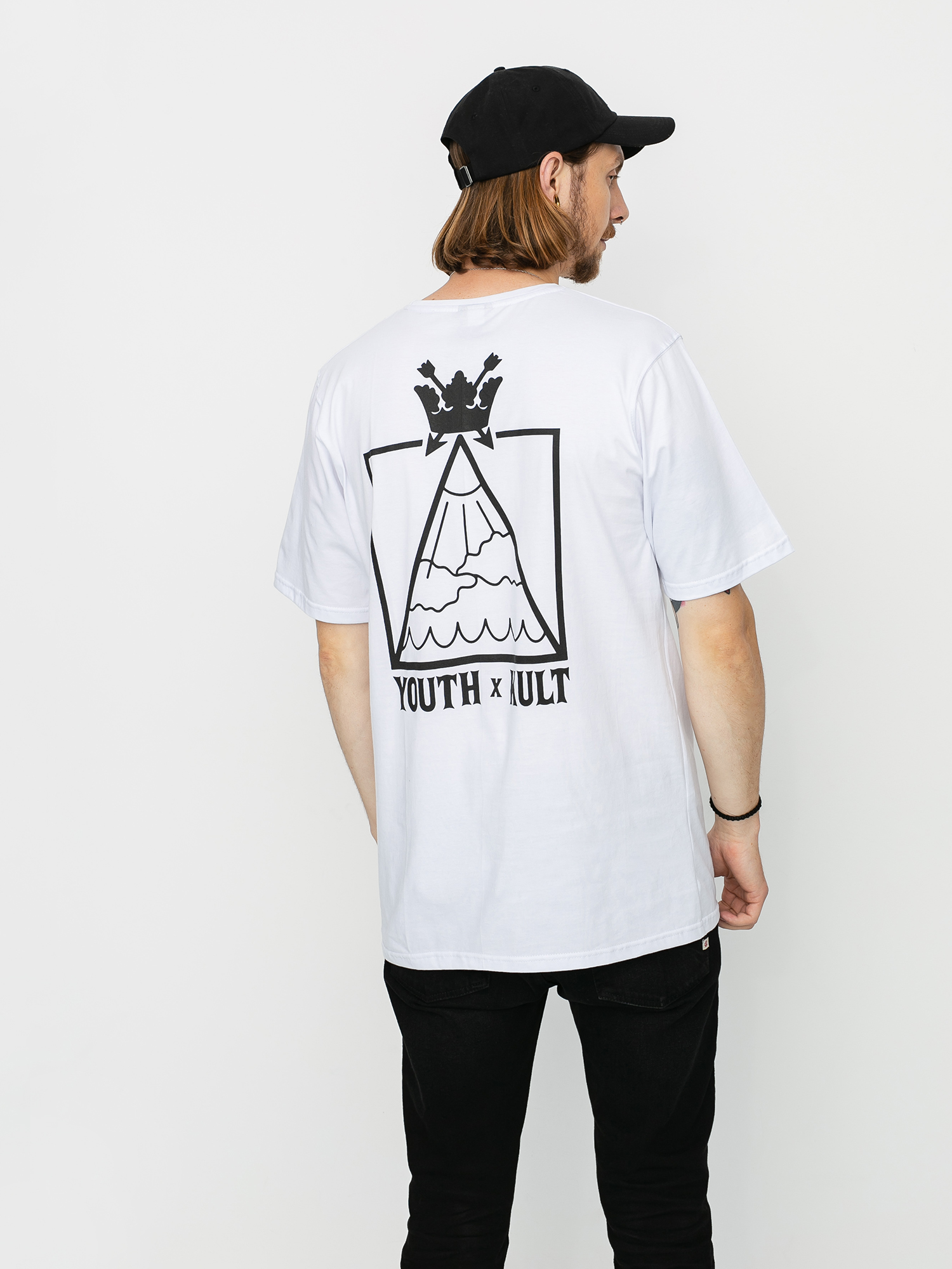 T-shirt Youth Skateboards X Kult Wade (white)