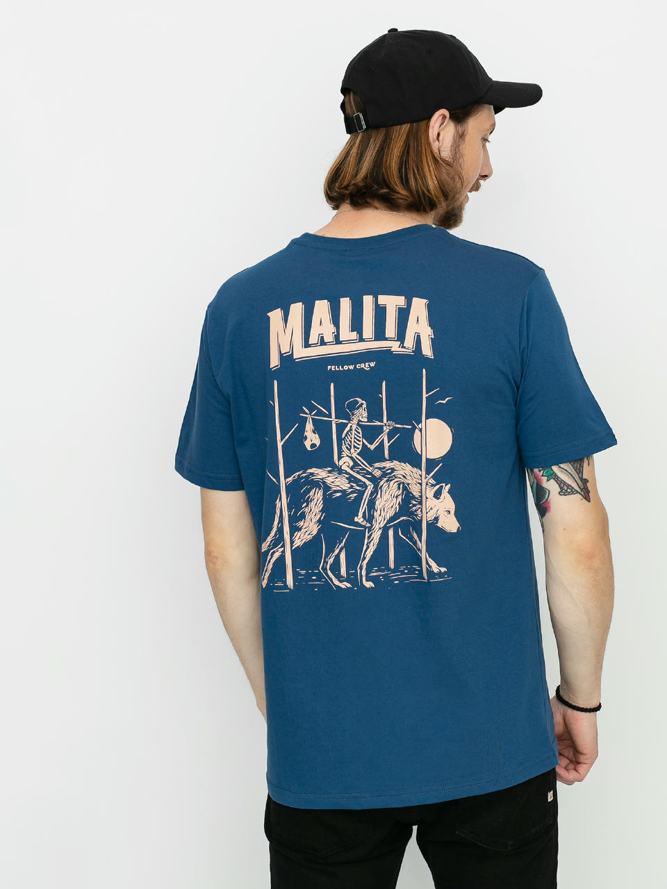 T-shirt Malita Rider (navy)