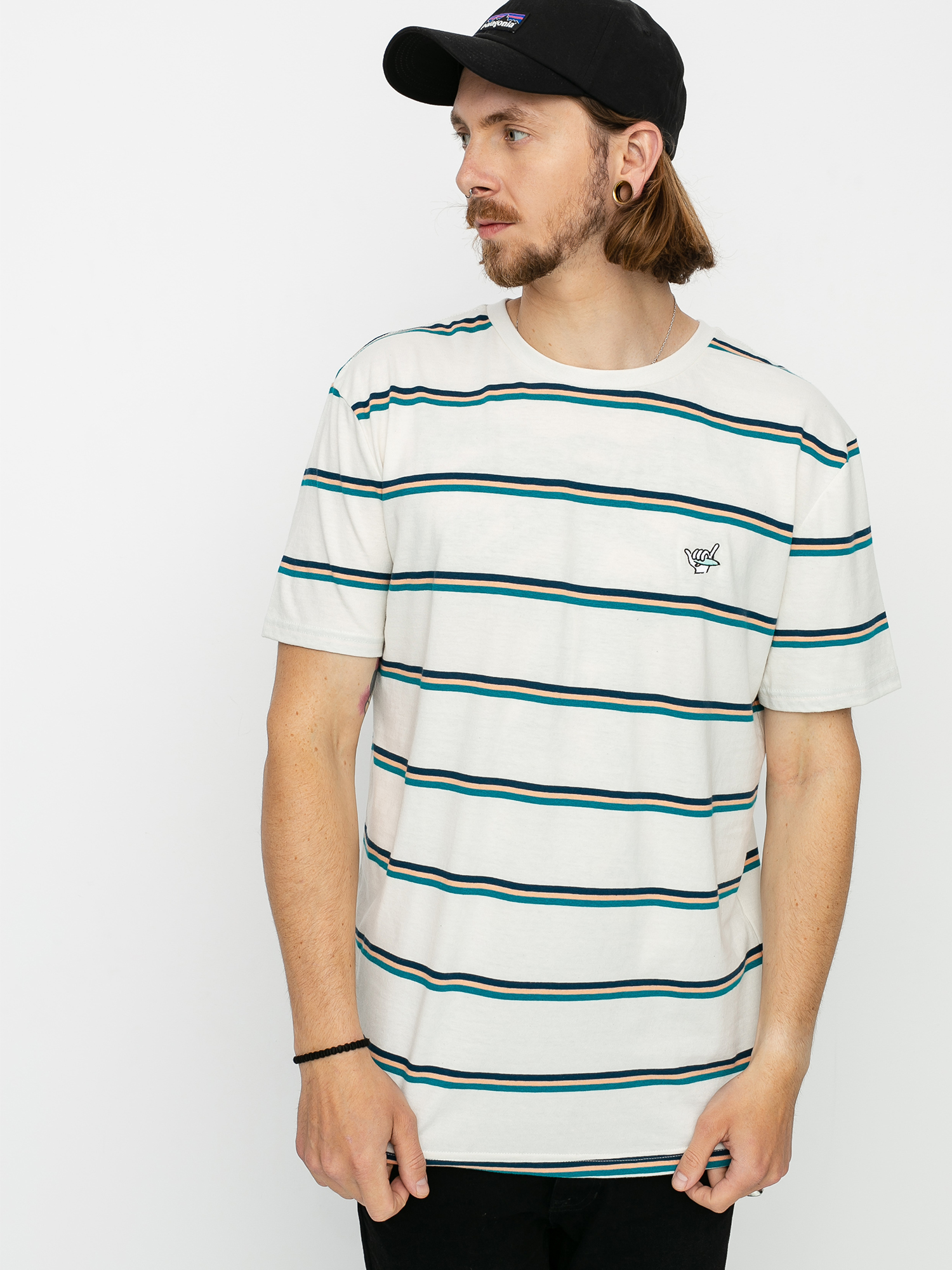 T-shirt Quiksilver Coreky Mate (snow white s3 coreky mate)