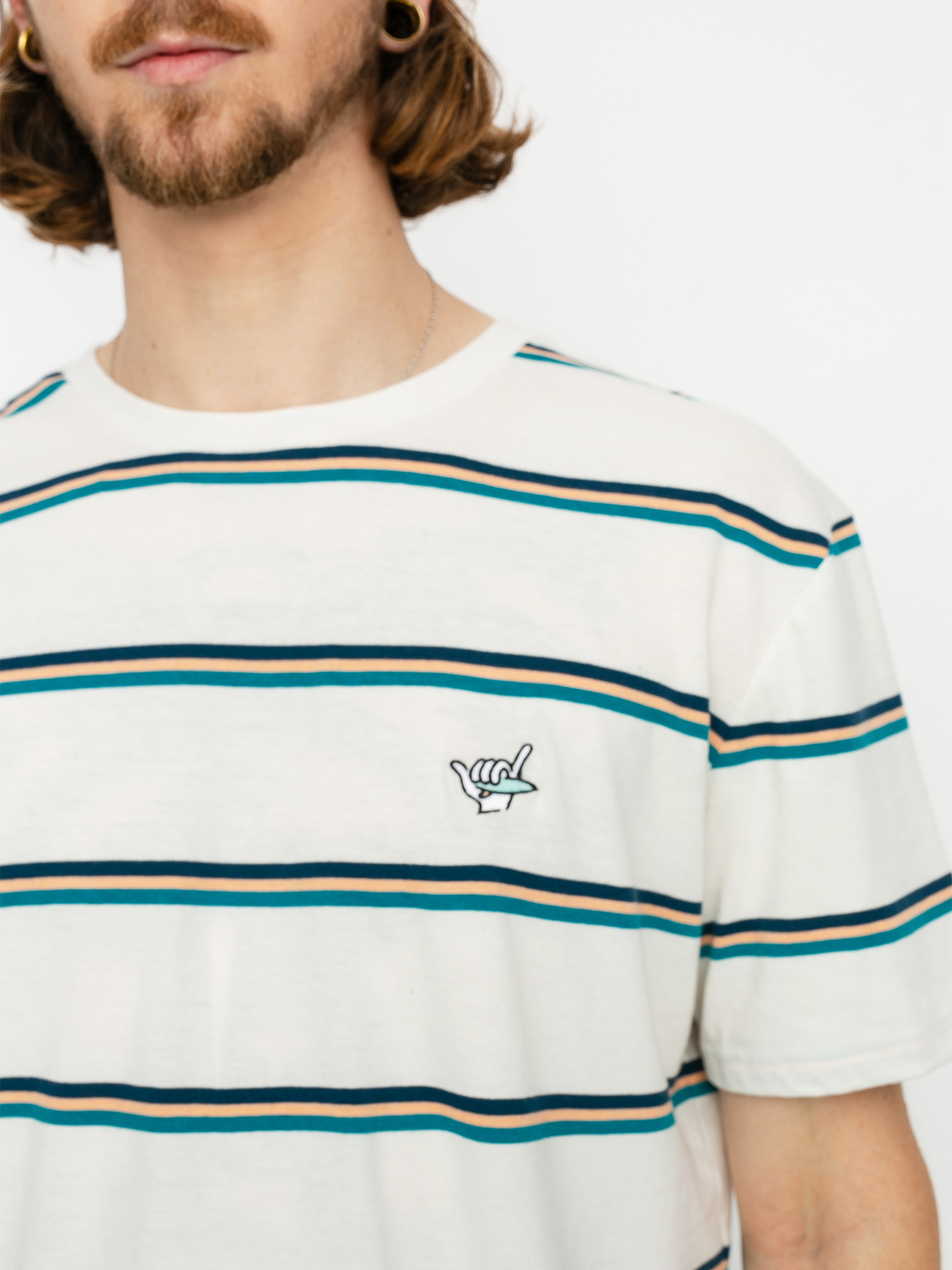 T-shirt Quiksilver Coreky Mate (snow white s3 coreky mate)