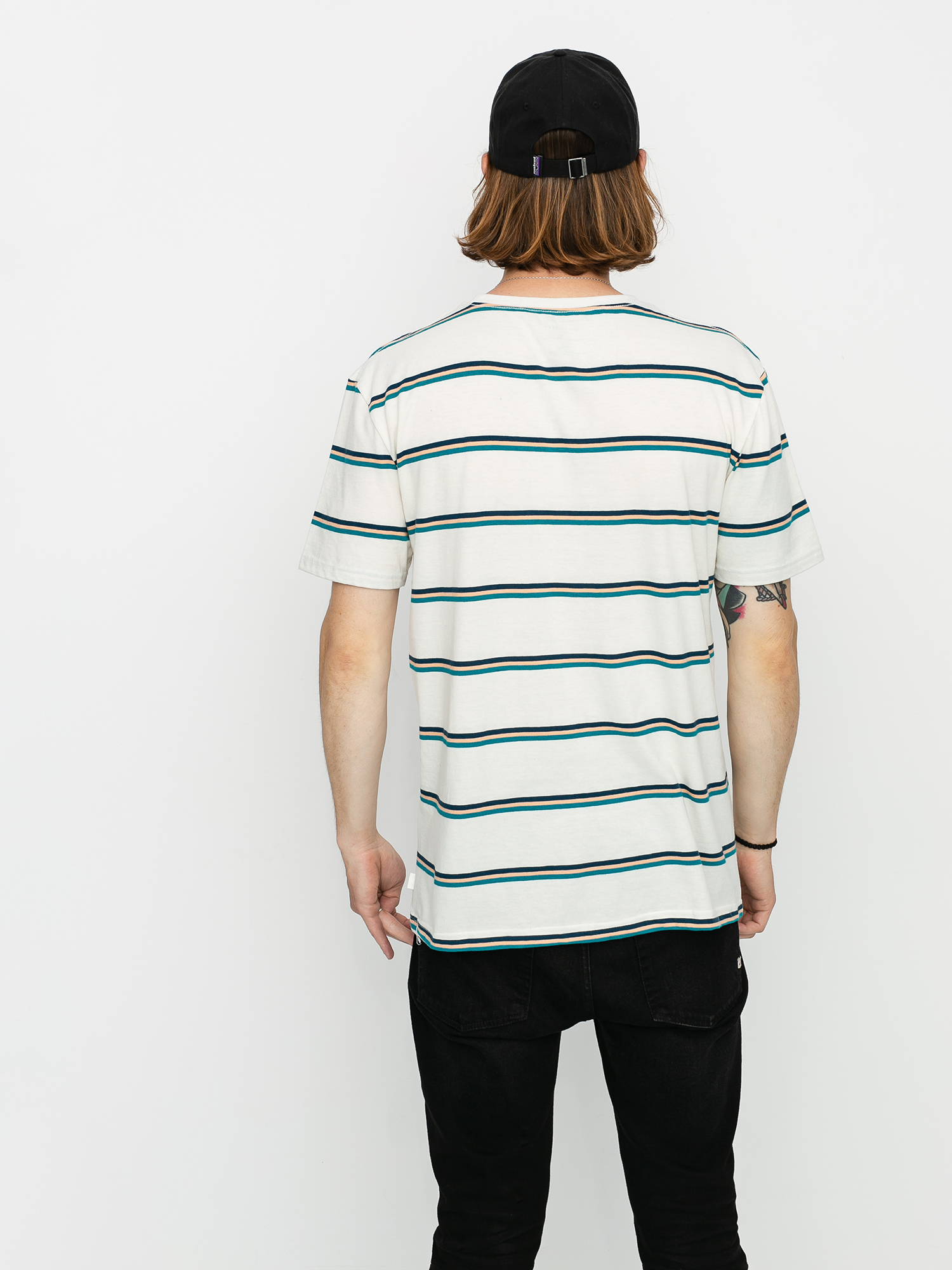 T-shirt Quiksilver Coreky Mate (snow white s3 coreky mate)