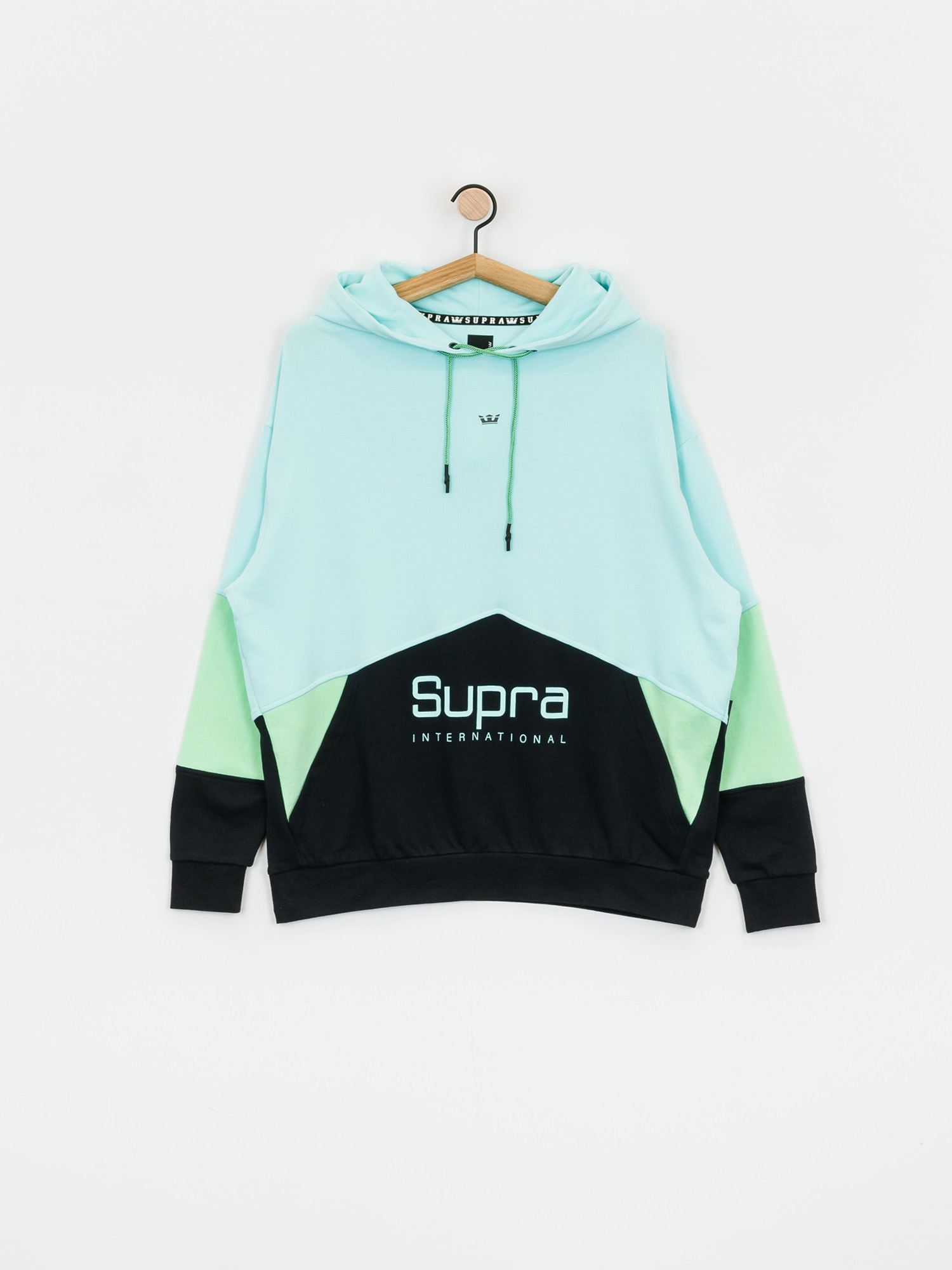 Bluza z kapturem Supra 92 Fleece HD (mint)