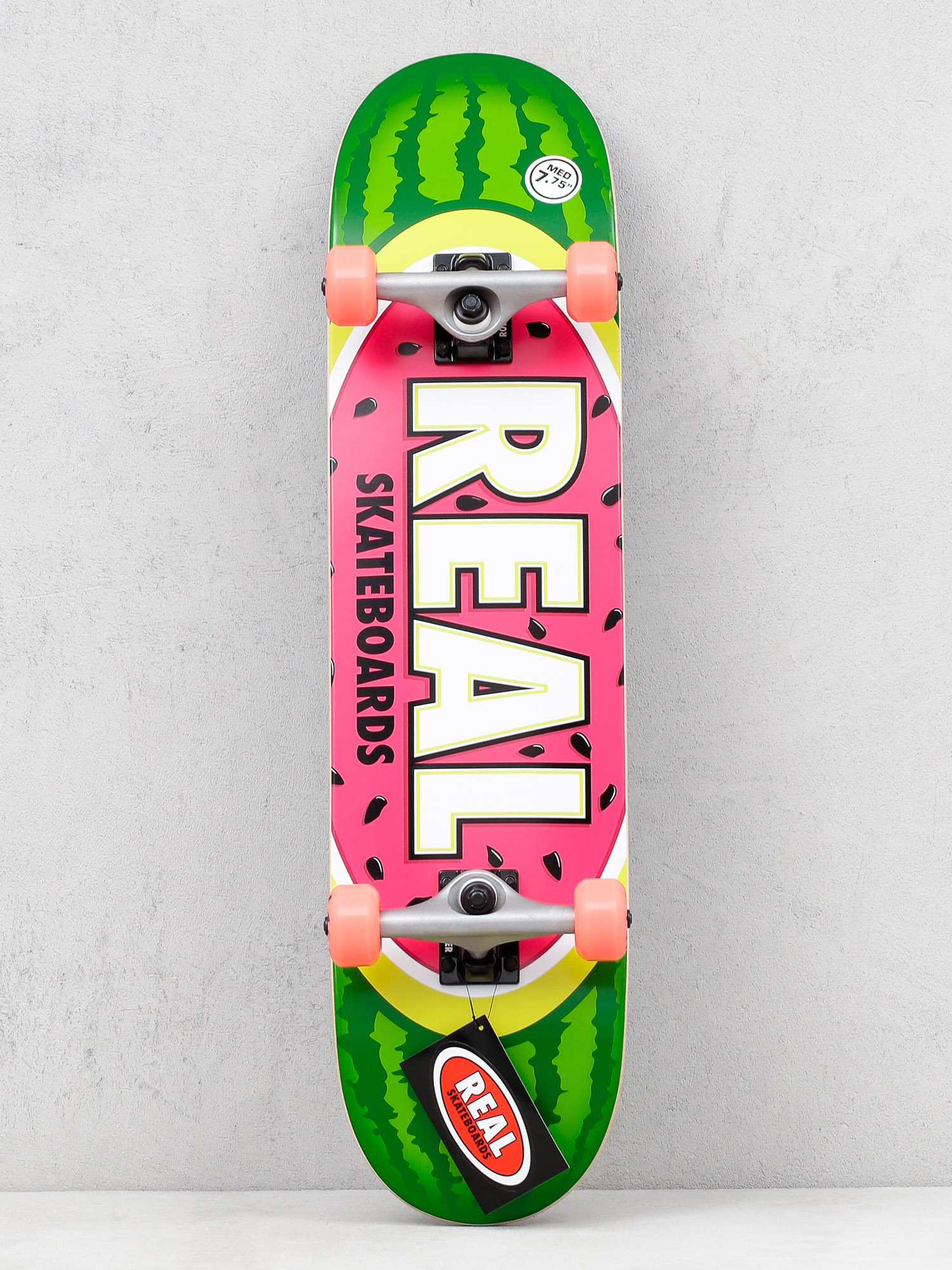 Deskorolka Real Watermelon (green/red)