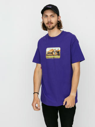 T-shirt Pass Port Home (purple)