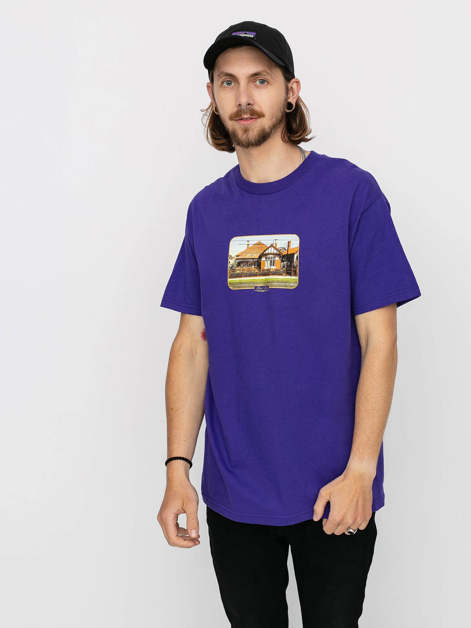 T-shirt Pass Port Home (purple)