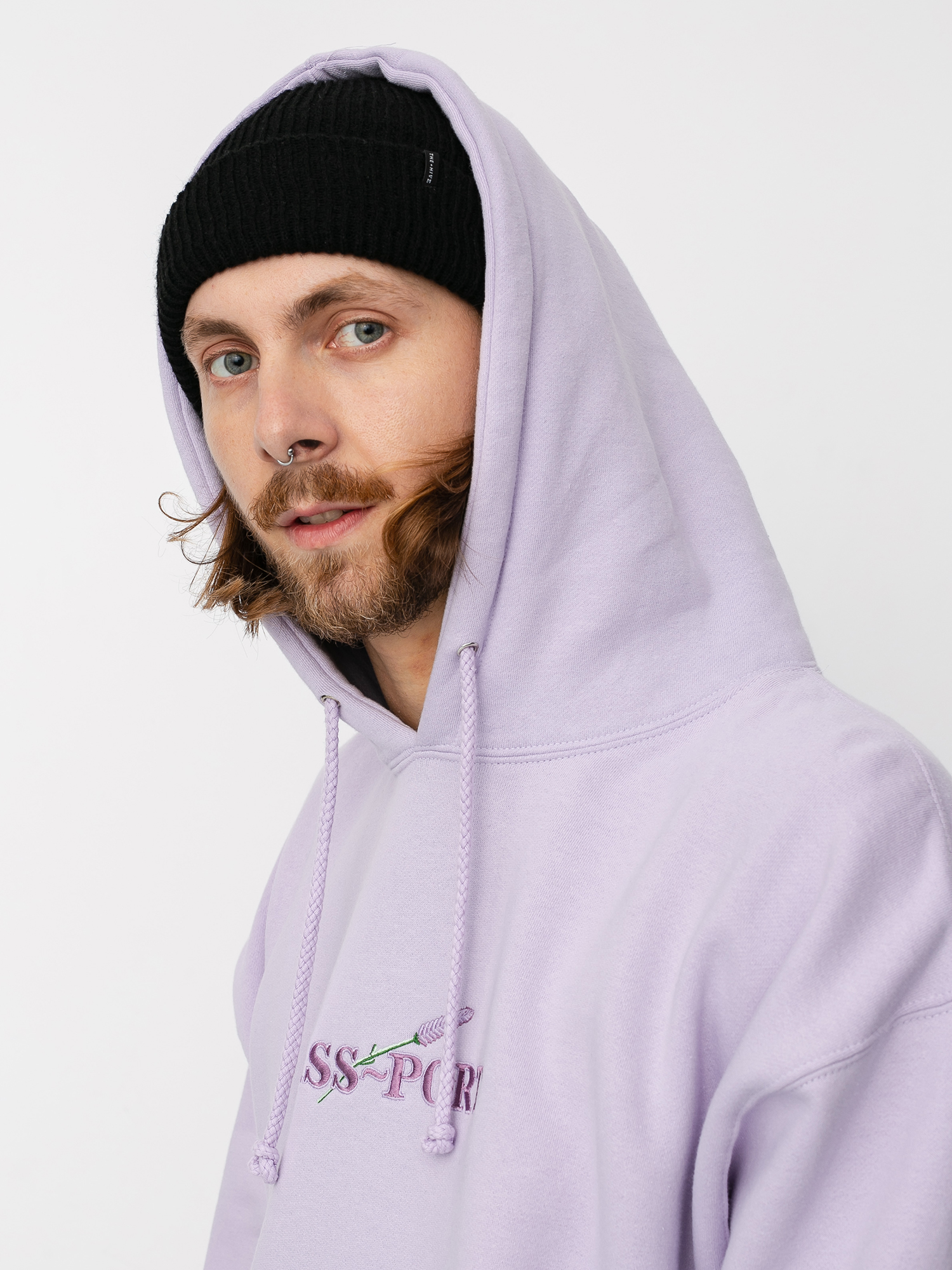 Bluza z kapturem Pass Port Lavender HD (lavender)