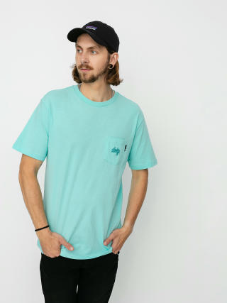 T-shirt HUF Haze Pocket (celadon)