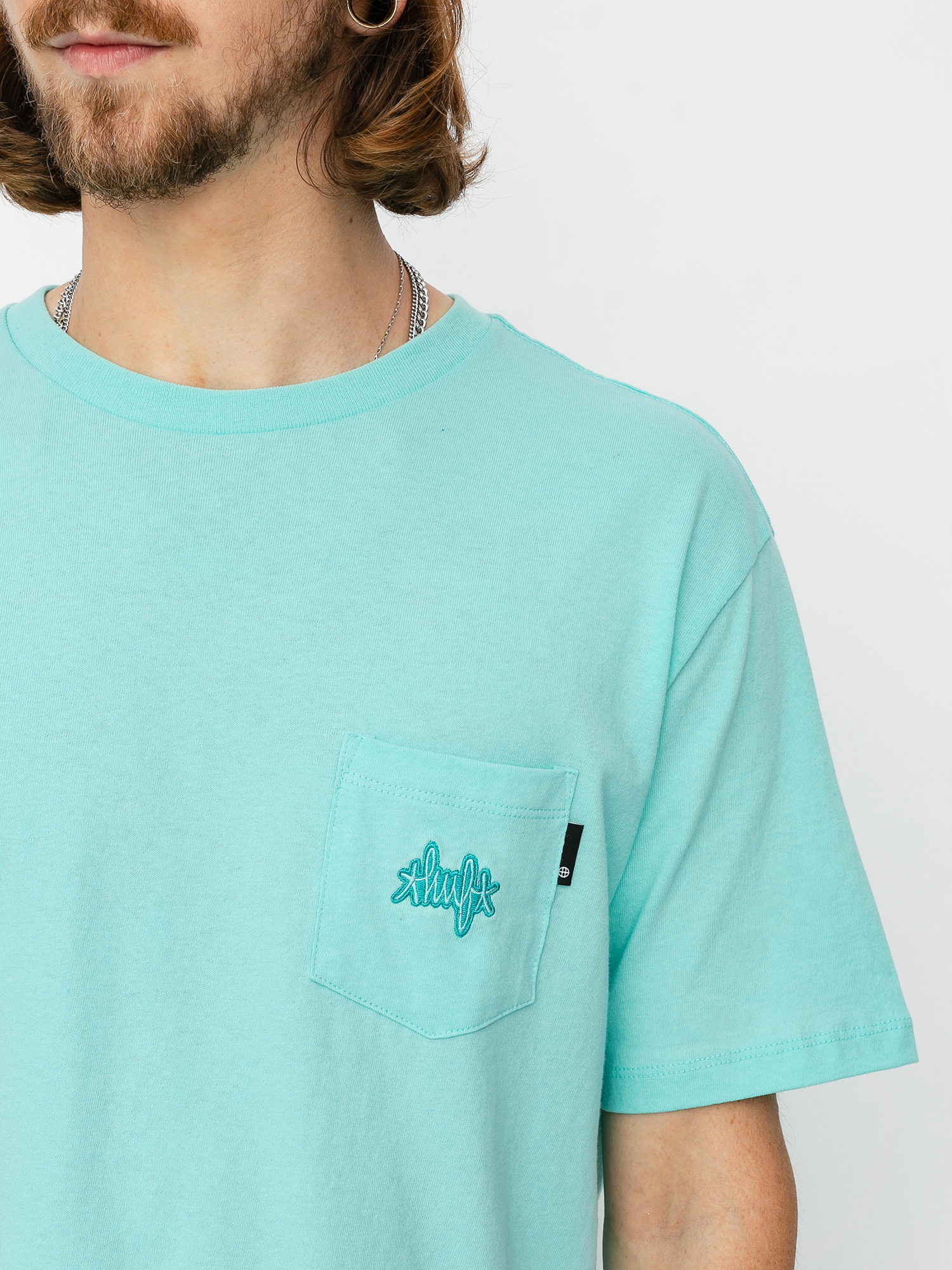 T-shirt HUF Haze Pocket (celadon)