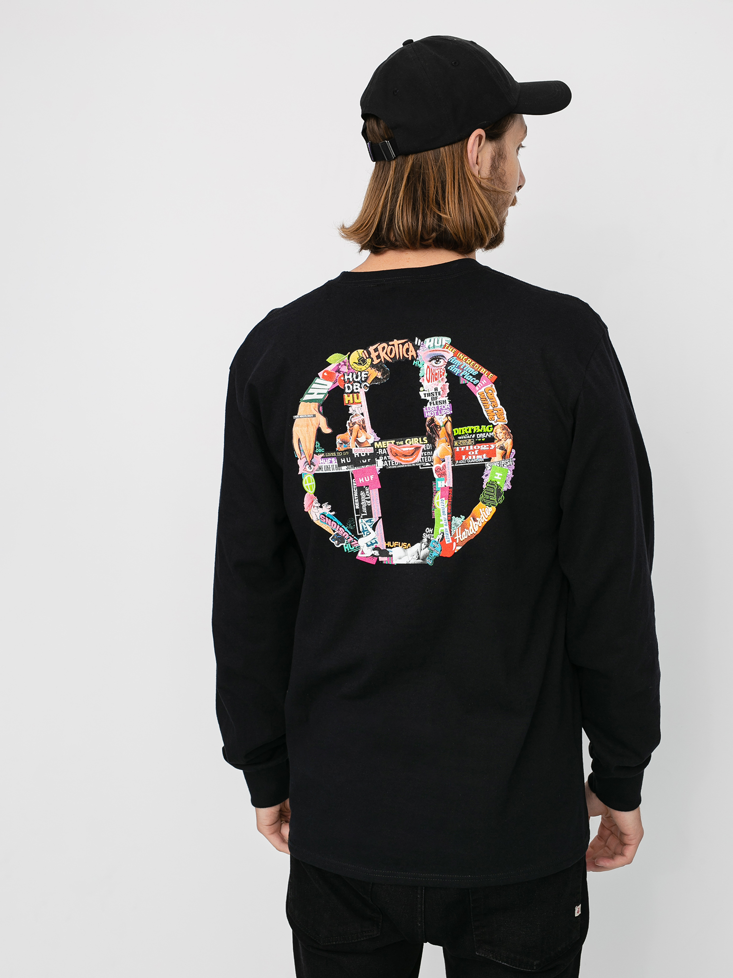 Longsleeve HUF Erotica (black)