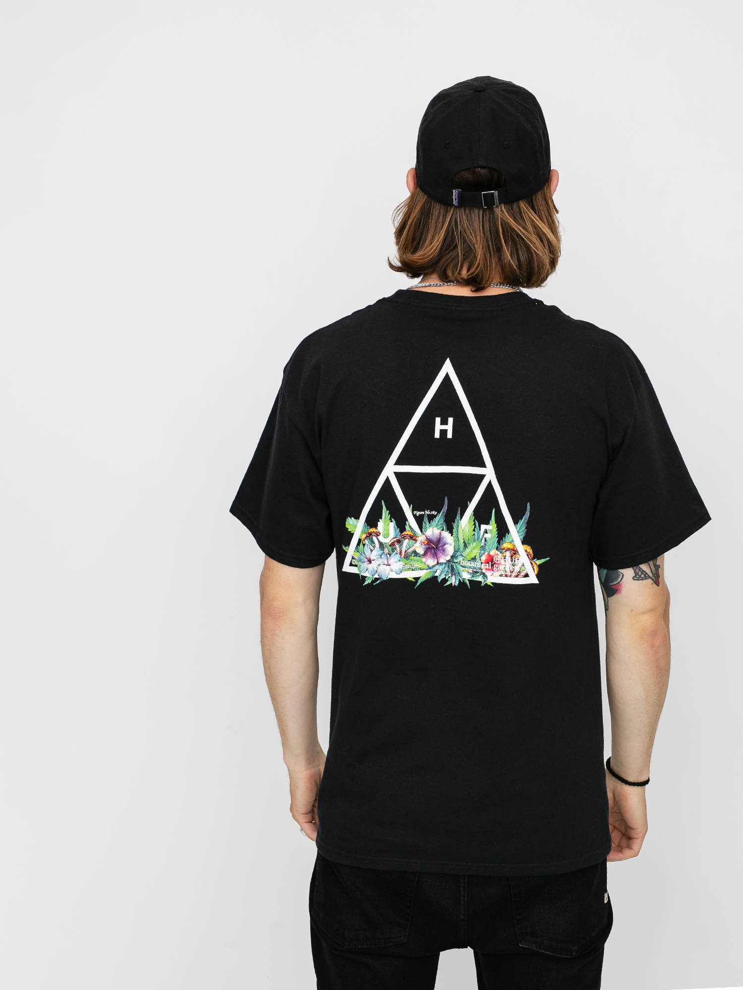T-shirt HUF Botanical Garden (black)