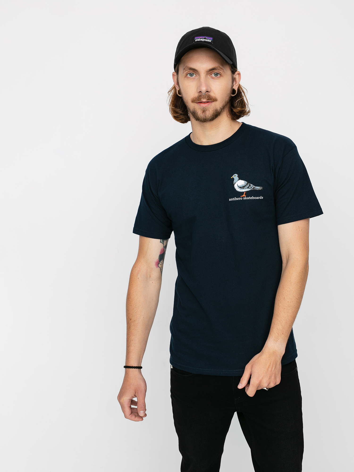 T-shirt Antihero Lil Pigeon (navy)