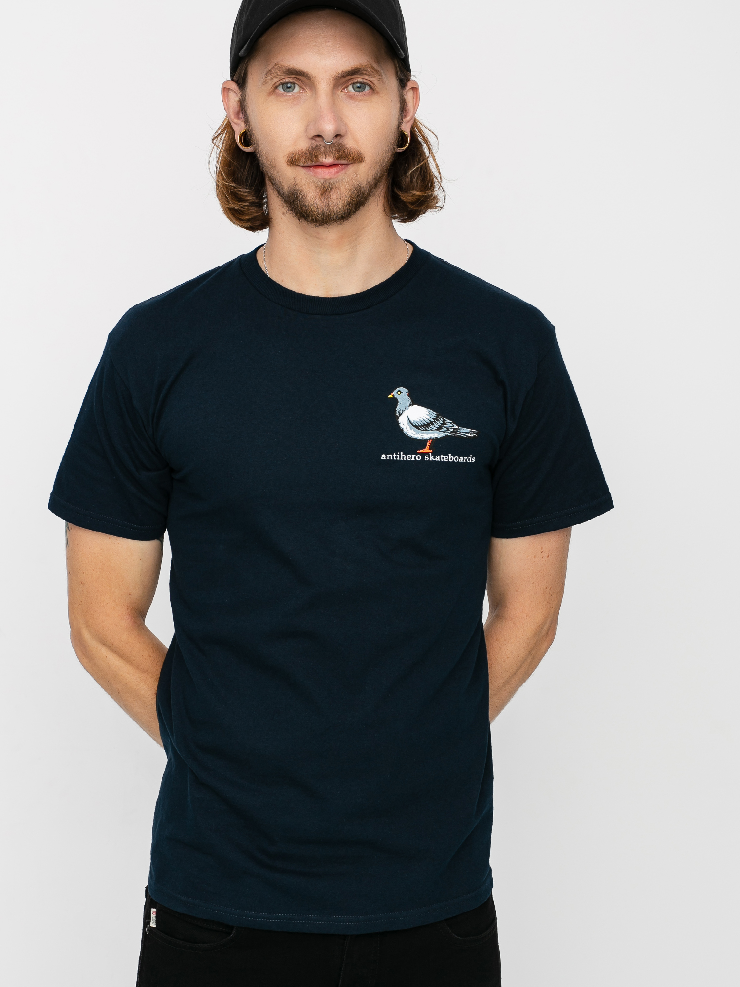 T-shirt Antihero Lil Pigeon (navy)