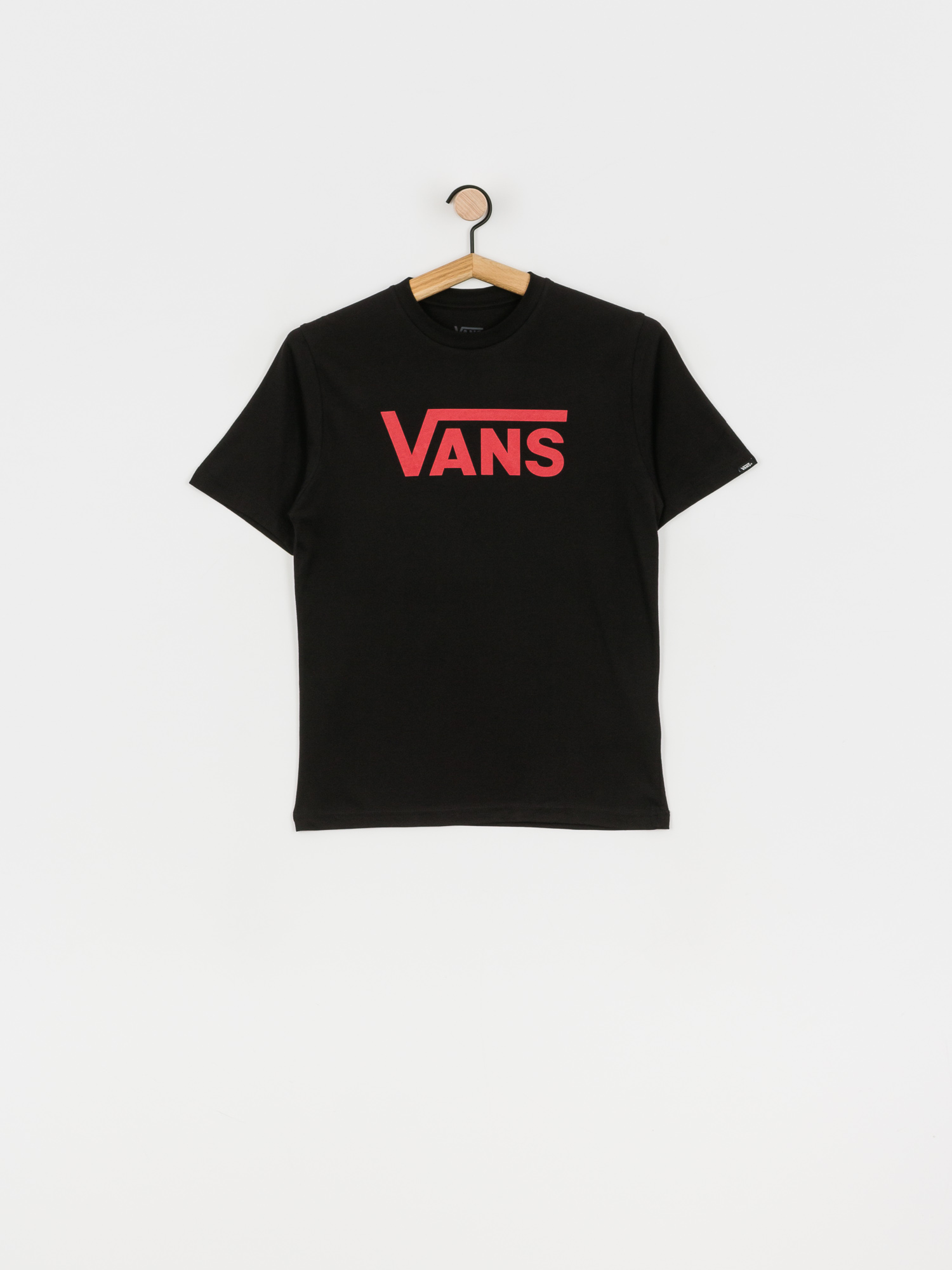 T-shirt Vans Classic (black/chili pepper)