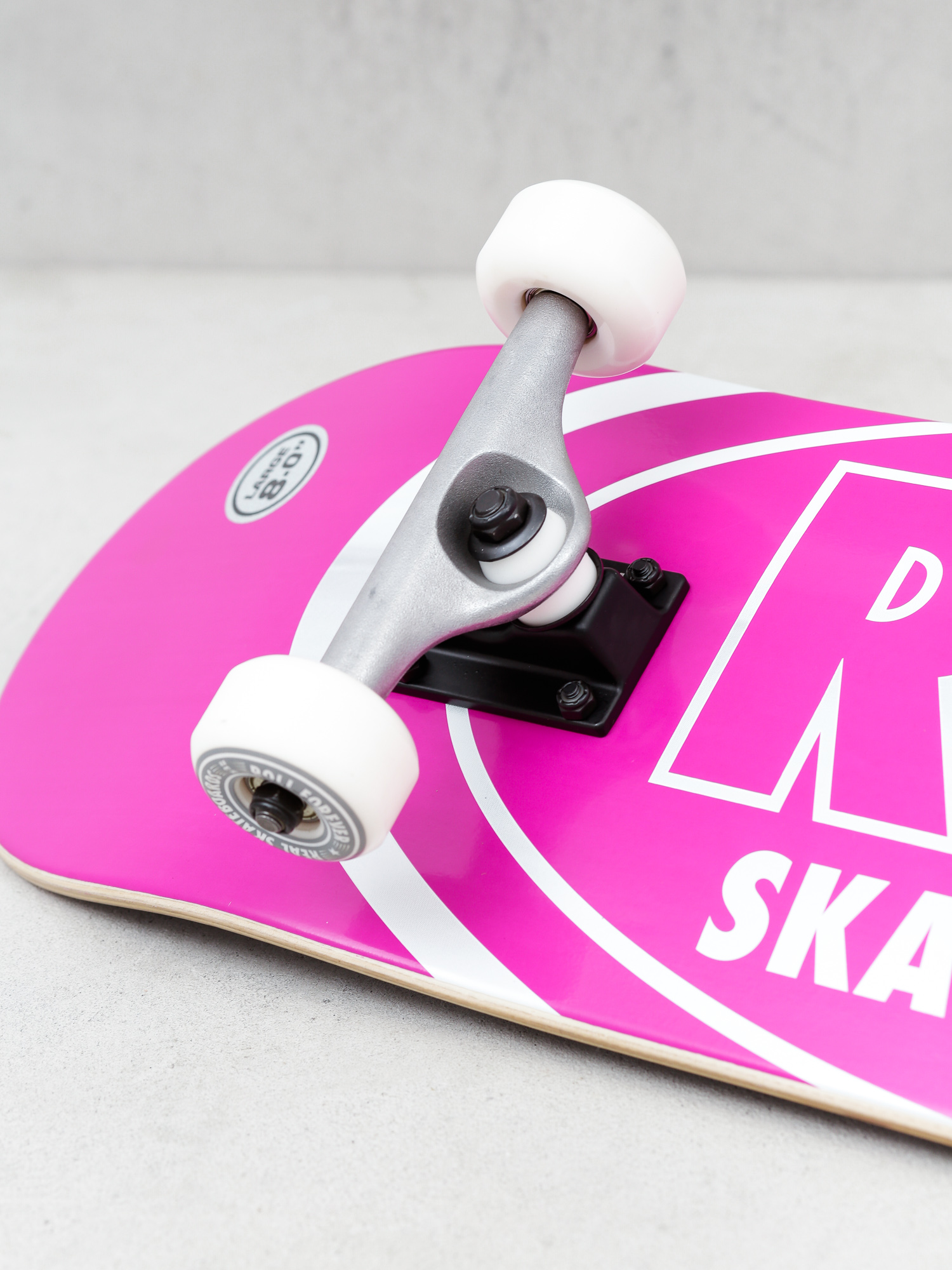 Deskorolka Real Outliners (pink/teal)