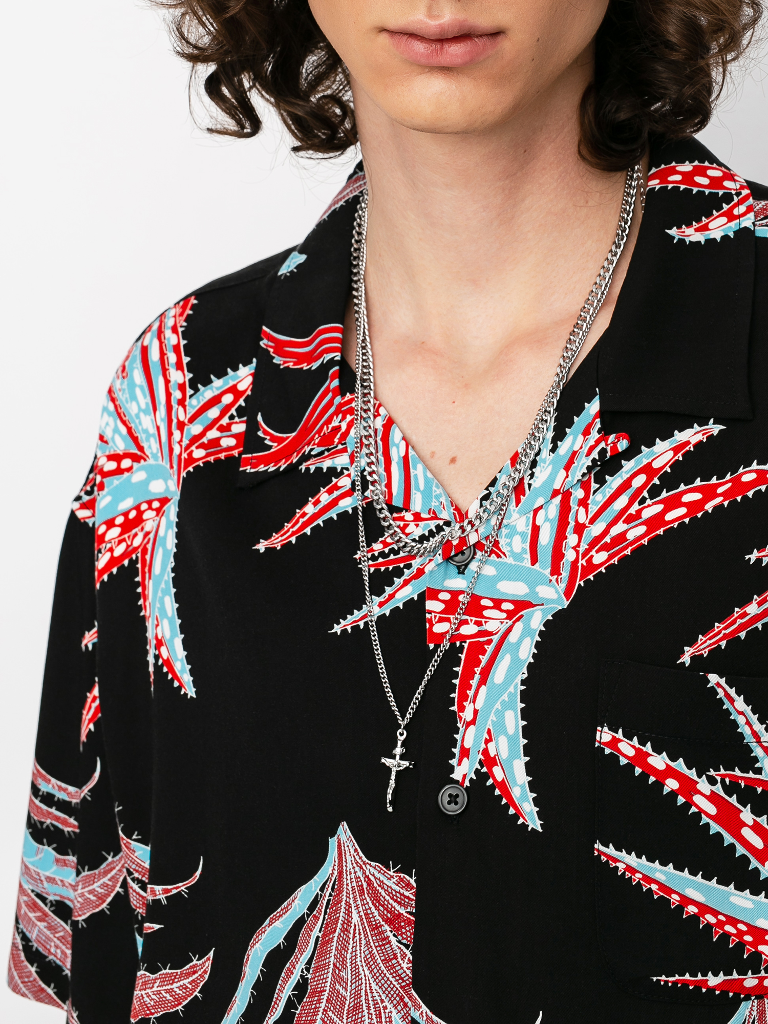 Koszula Stussy Cactus Rayon (black)