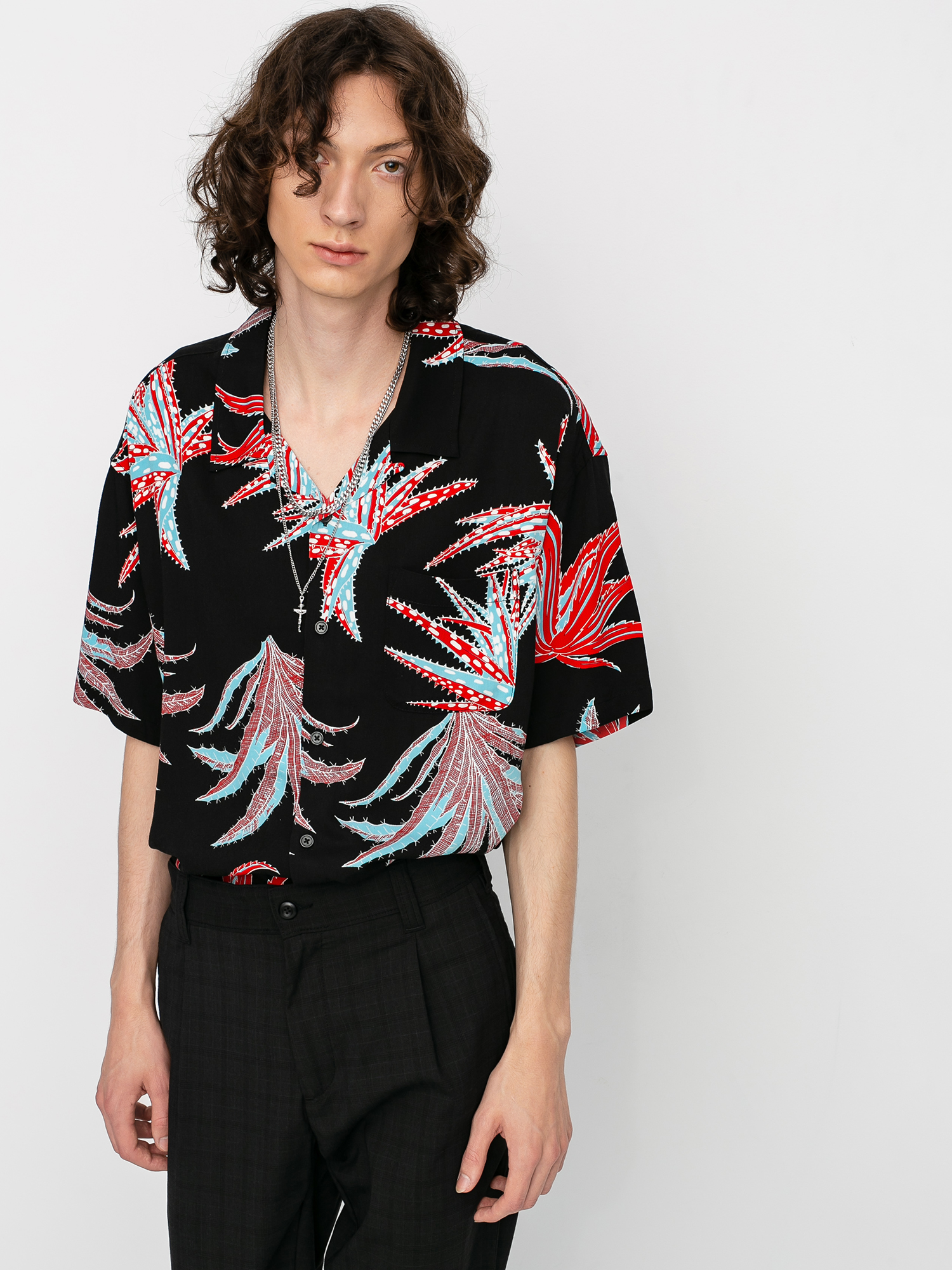 Koszula Stussy Cactus Rayon (black)