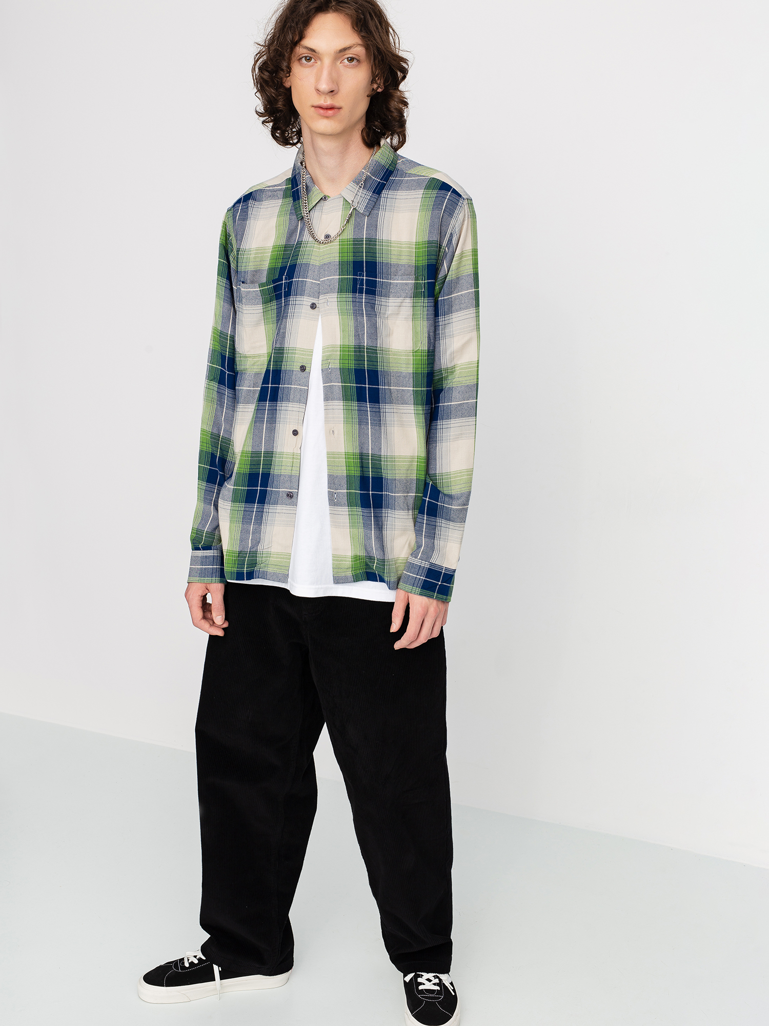 Koszula Stussy Rayon Plaid (blue)