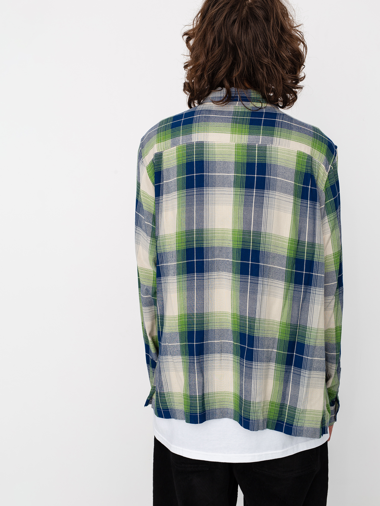 Koszula Stussy Rayon Plaid (blue)