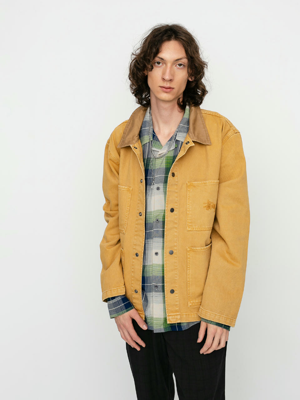 Kurtka Stussy Heavy Wash Chore (gold)