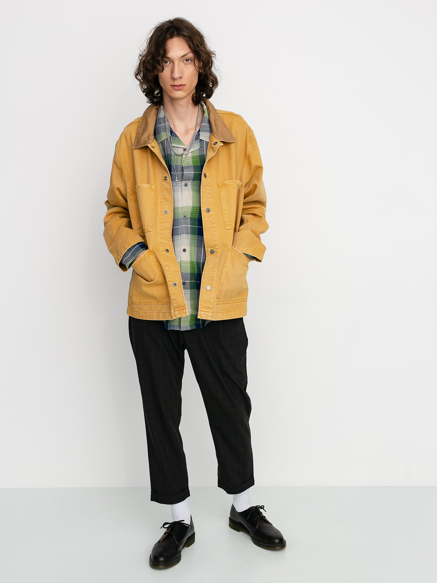 Kurtka Stussy Heavy Wash Chore (gold)