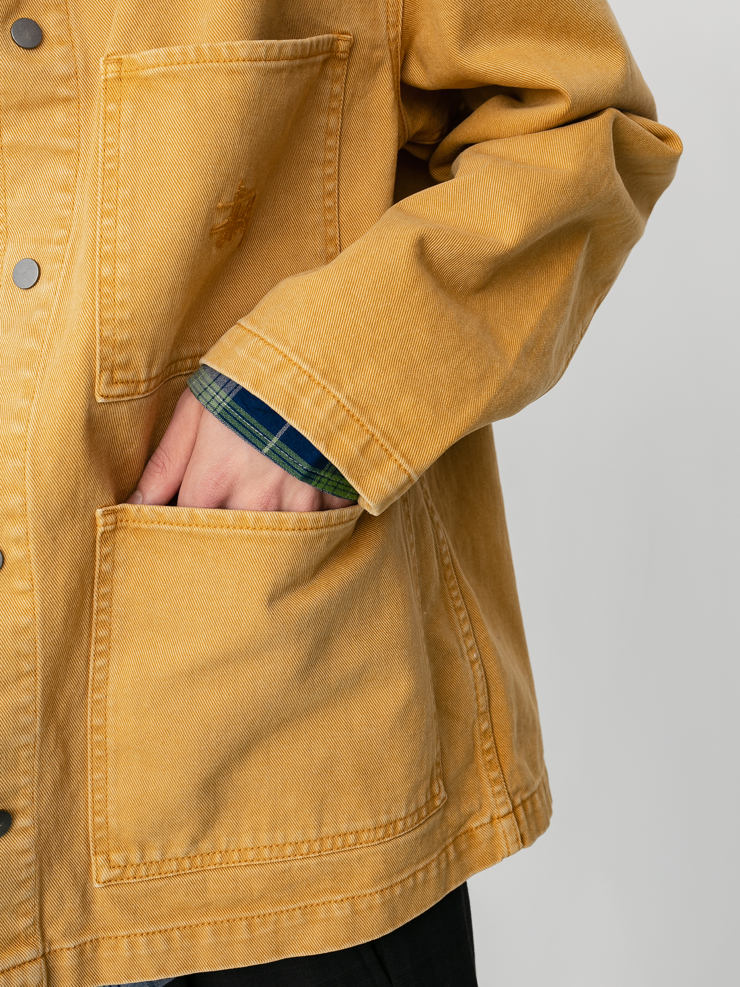 Kurtka Stussy Heavy Wash Chore (gold)