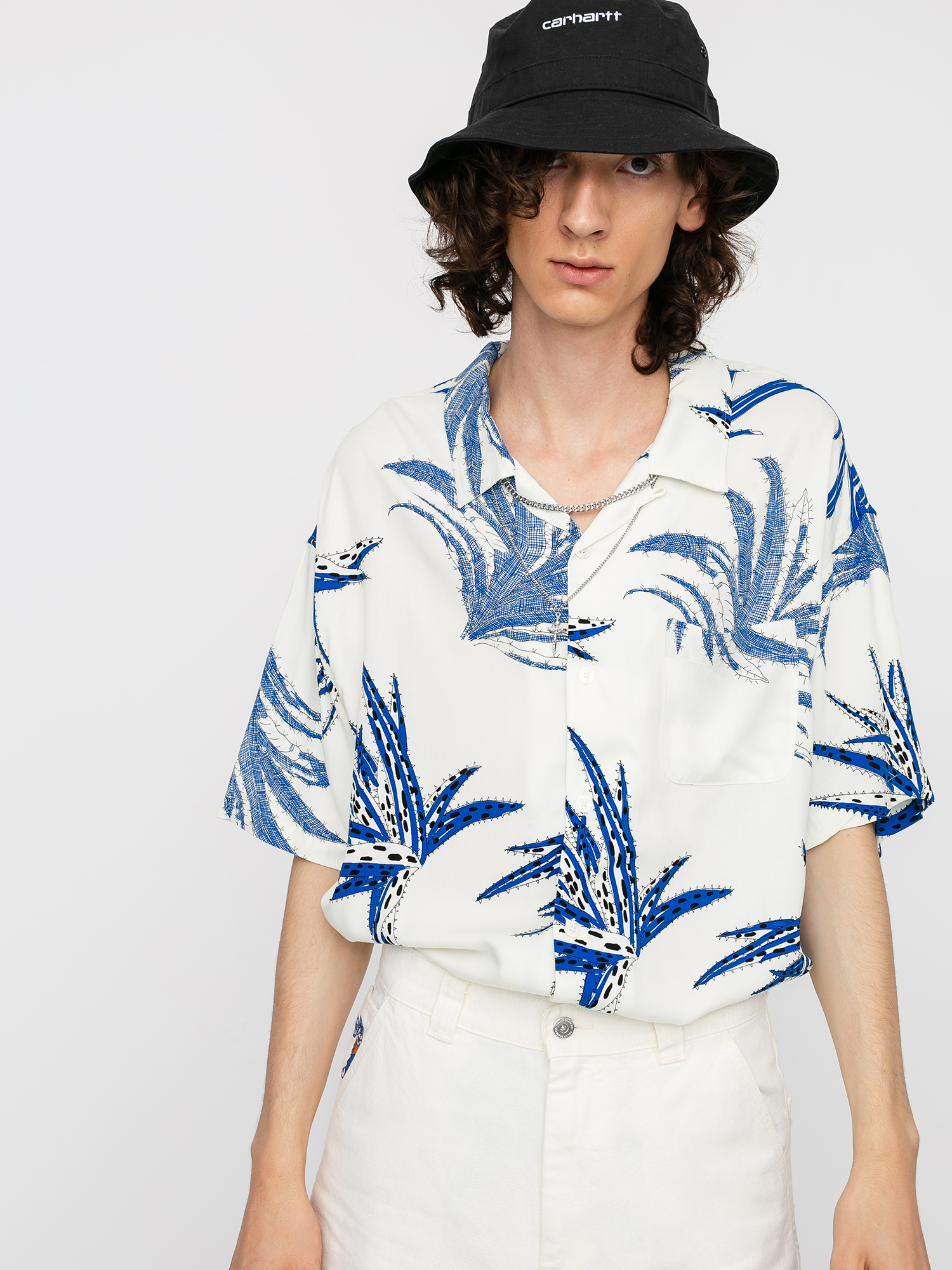 Koszula Stussy Cactus Rayon (white)