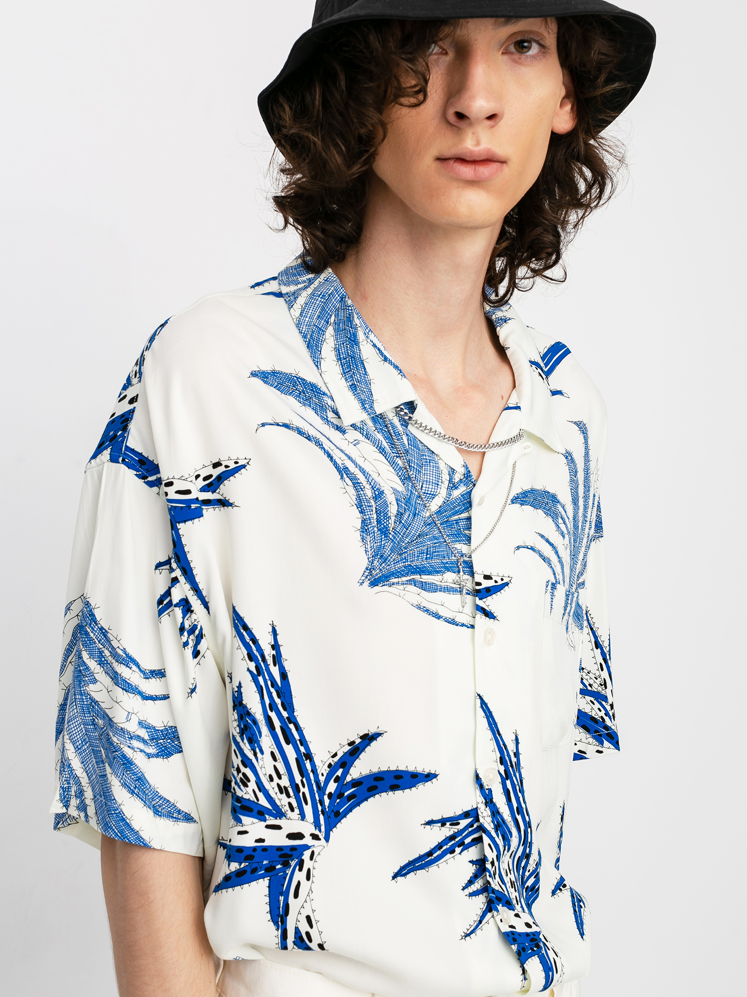 Koszula Stussy Cactus Rayon (white)
