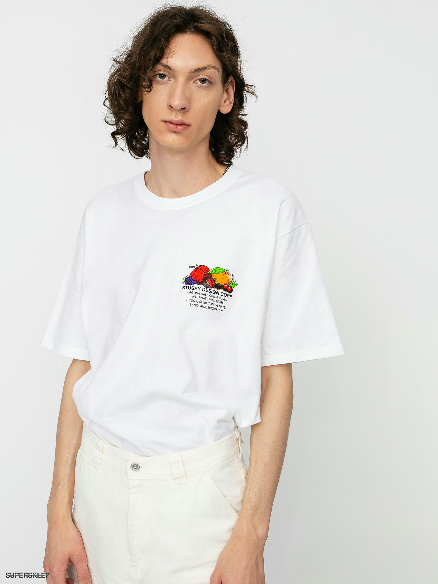 T-shirt Stussy Fresh Fruit (white)