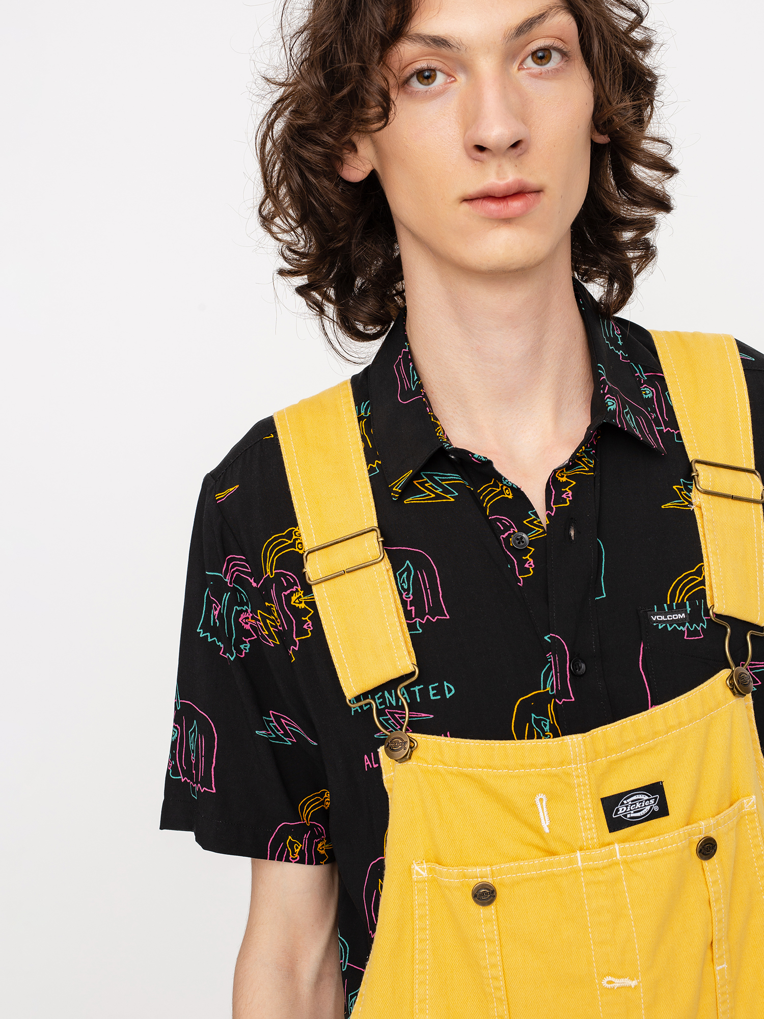 Ogrodniczki Dickies Valdosta (spectra yellow)