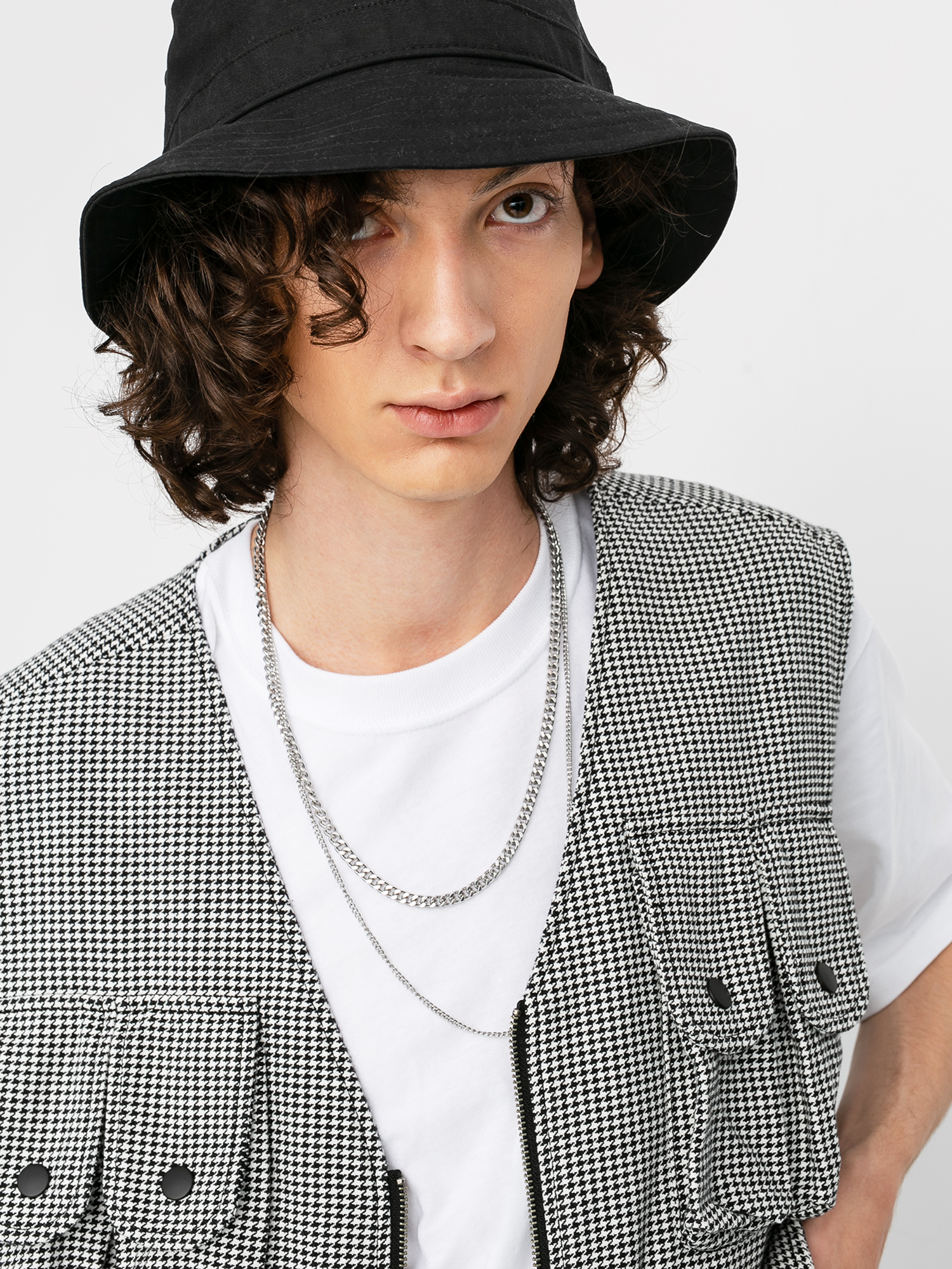 Kamizelka Stussy Houndstooth Work Vest (houndstooth)