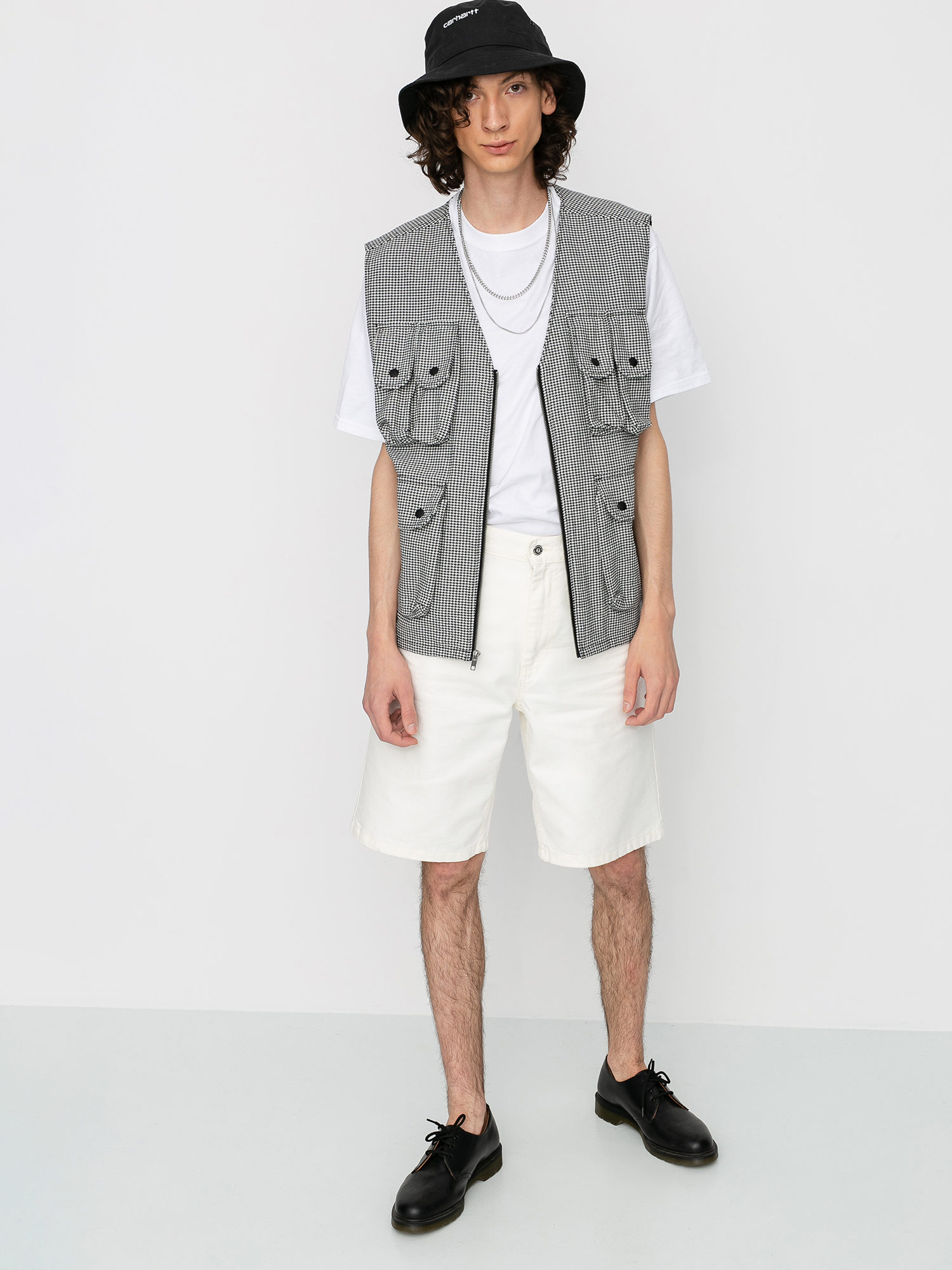 Kamizelka Stussy Houndstooth Work Vest (houndstooth)