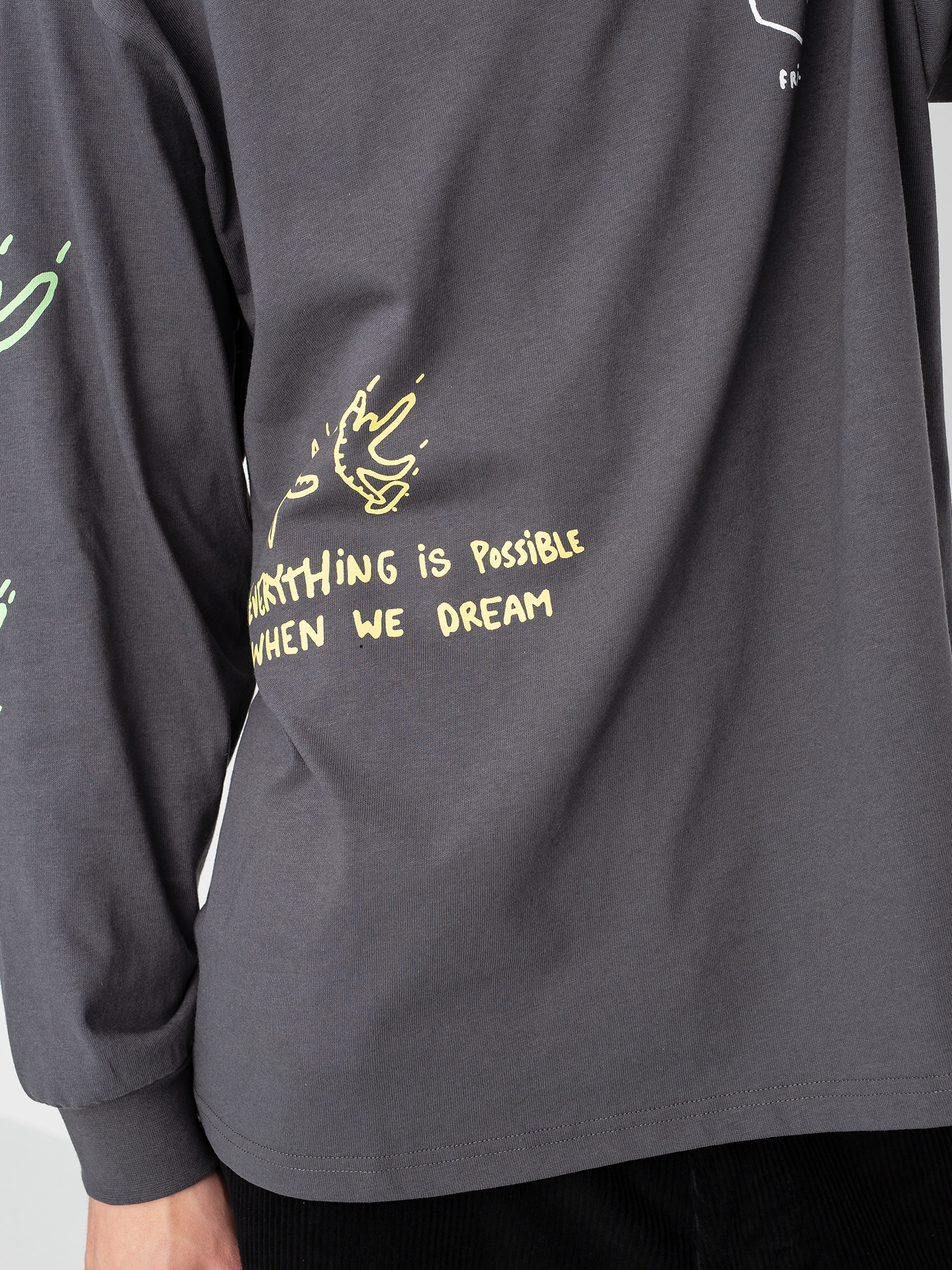 Longsleeve Polar Skate Notebook (graphite)