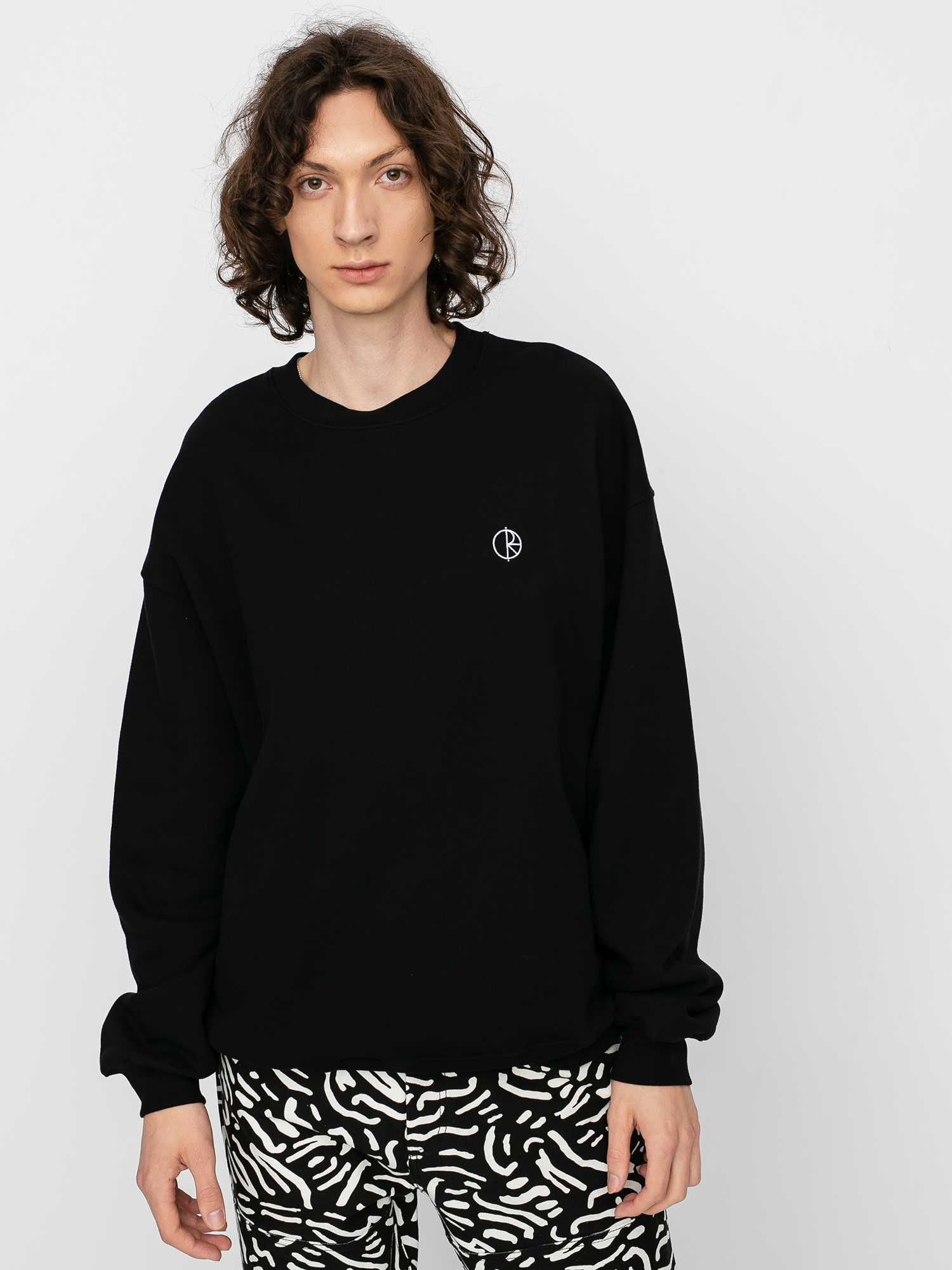 Bluza Polar Skate Team Crewneck (black)