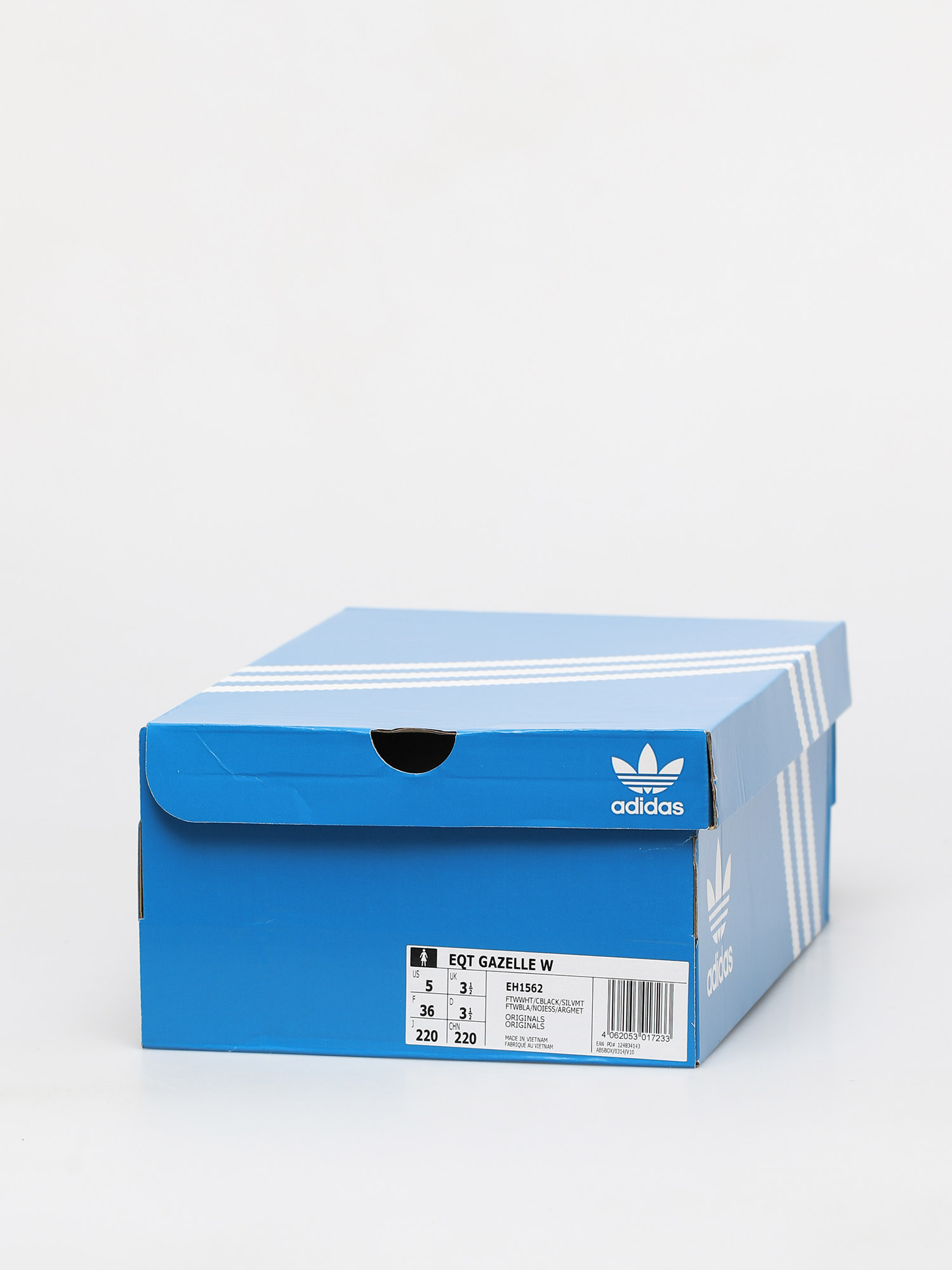 Buty adidas Originals Eqt Gazelle Wmn (white/core black/silver met)