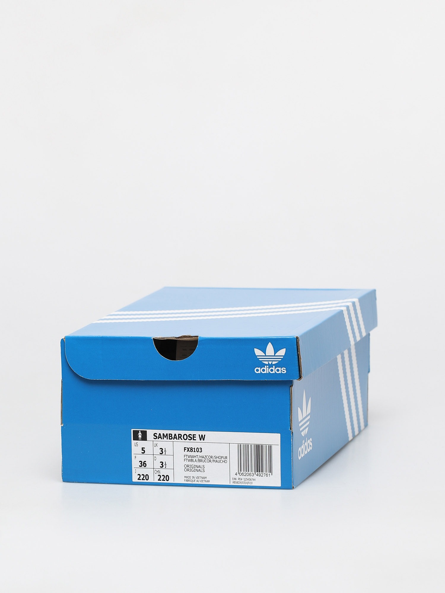 Buty adidas Originals Sambarose Wmn (ftwwht/hazcor/shopur)