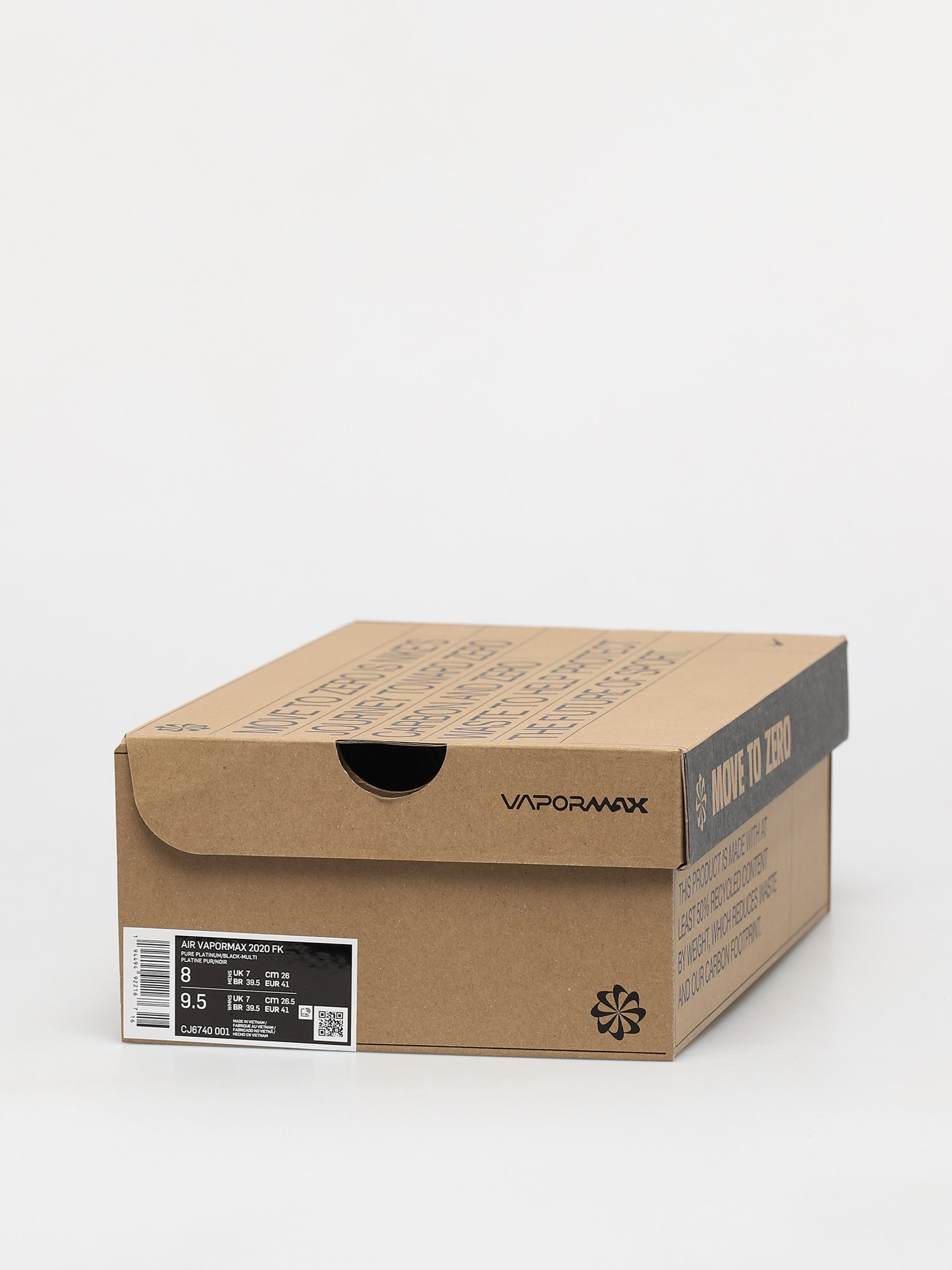 Buty Nike Air Vapormax 2020 Fk (pure platinum/black multi color)