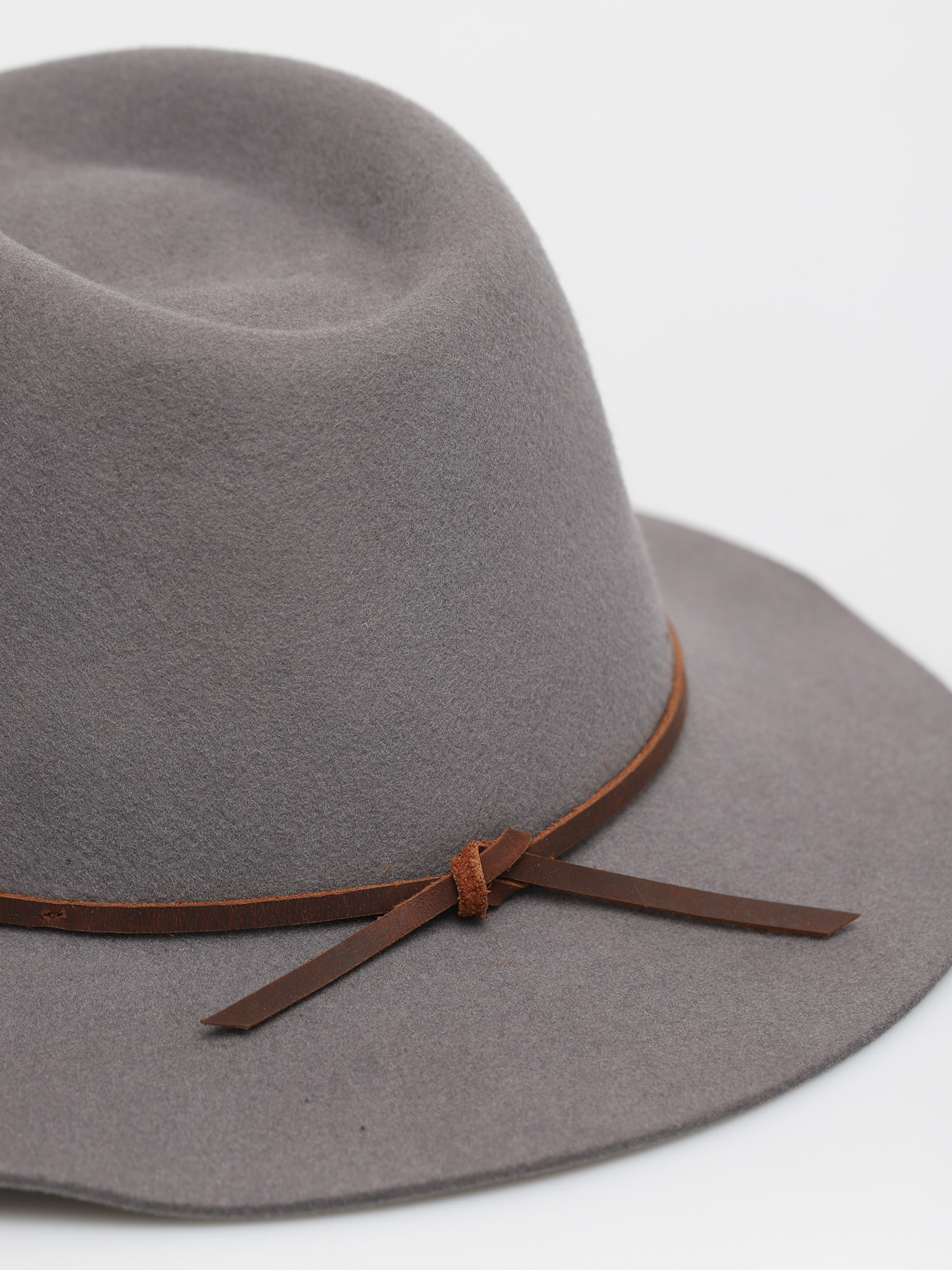 Kapelusz Brixton Wesley Fedora (lt grey)