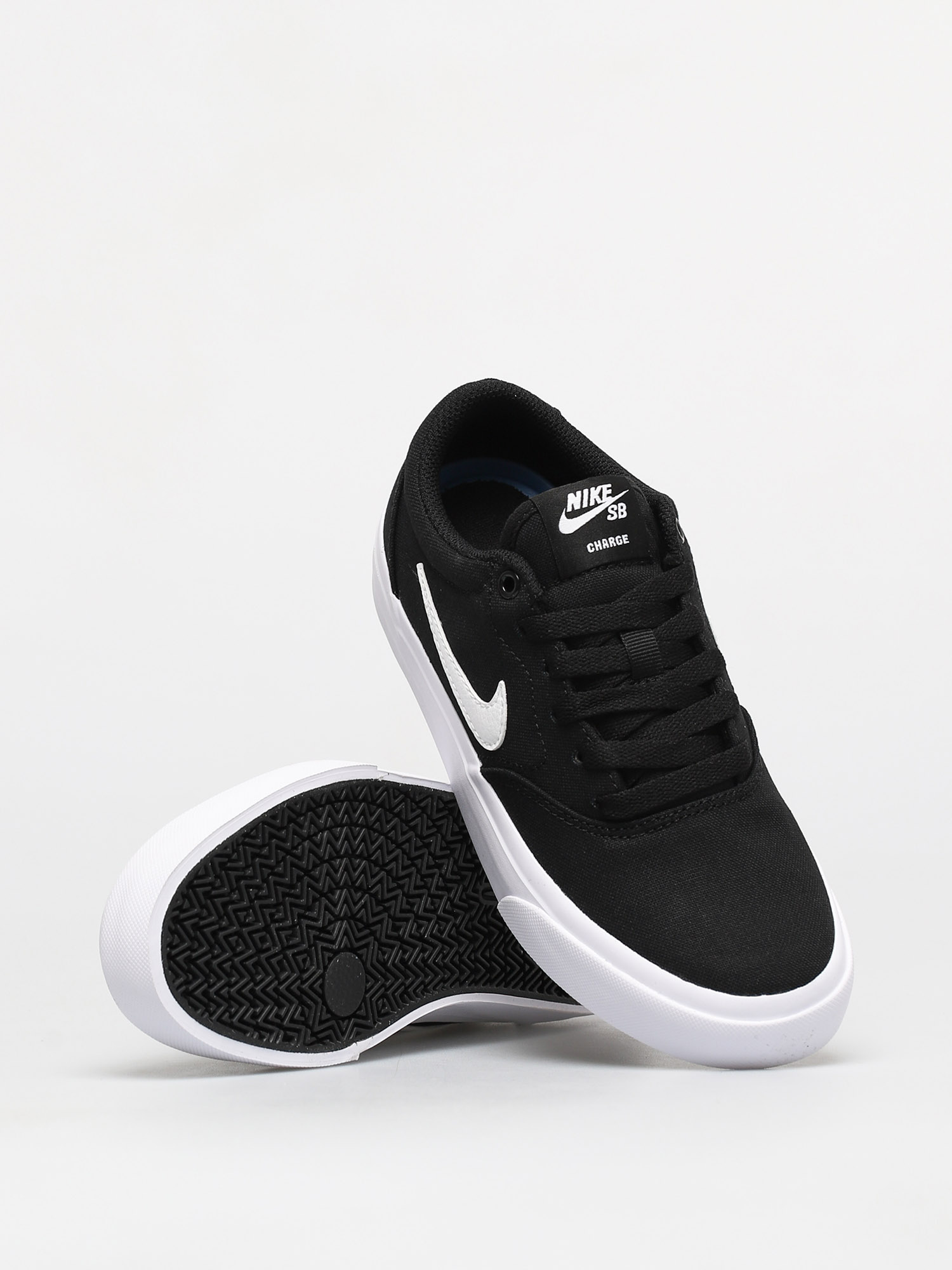 Buty Nike SB Charge Canvas (black/white black)